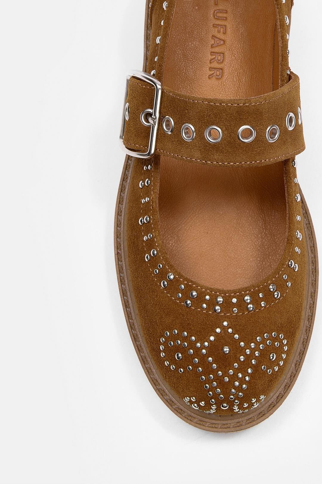 Mirabel Taba Süet Hakiki Deri Troklu Kadın Loafer