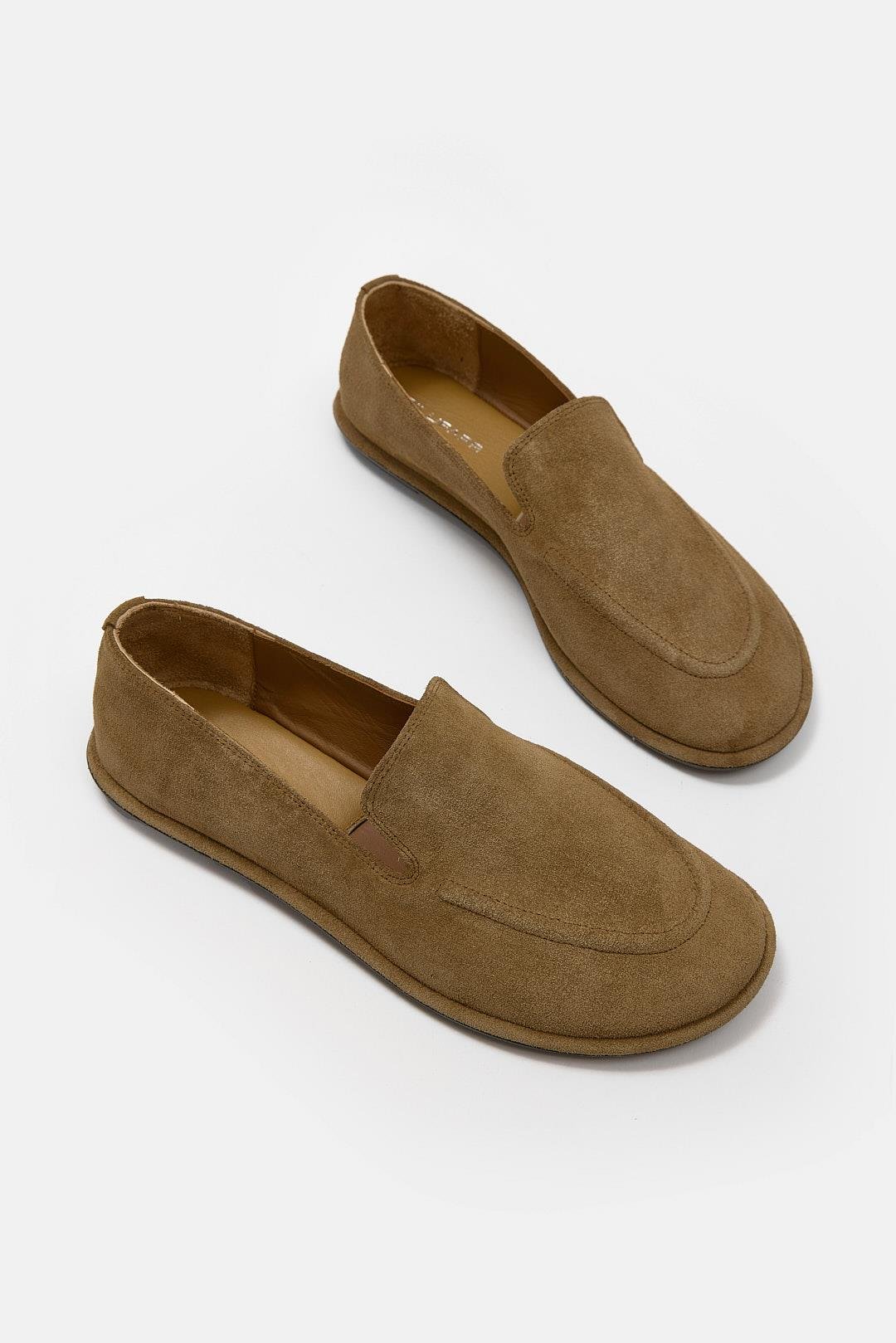 Moose Camel Süet Hakiki Deri Kadın Loafer