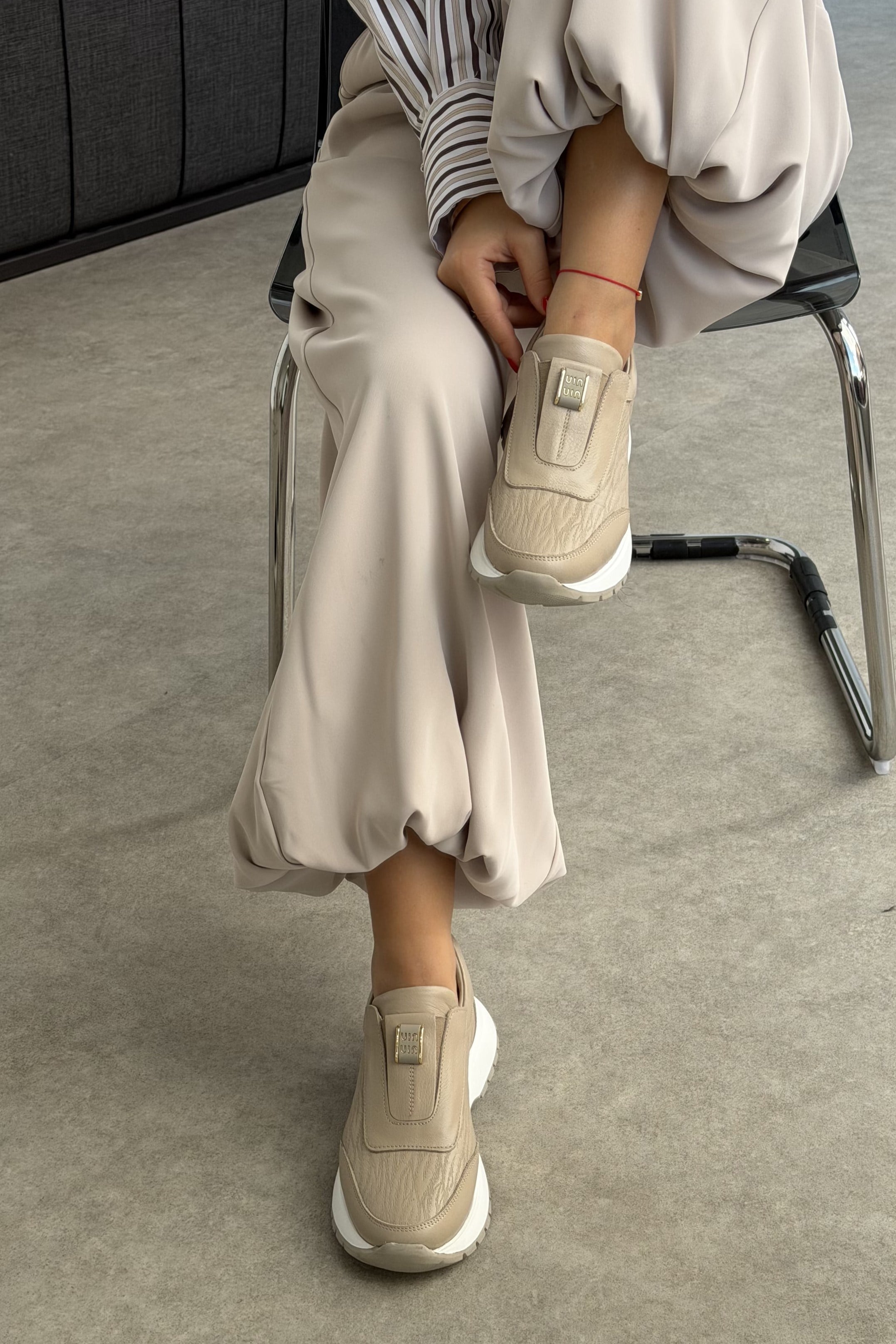 Niu Vizon Hakiki Deri Kadın Sneaker