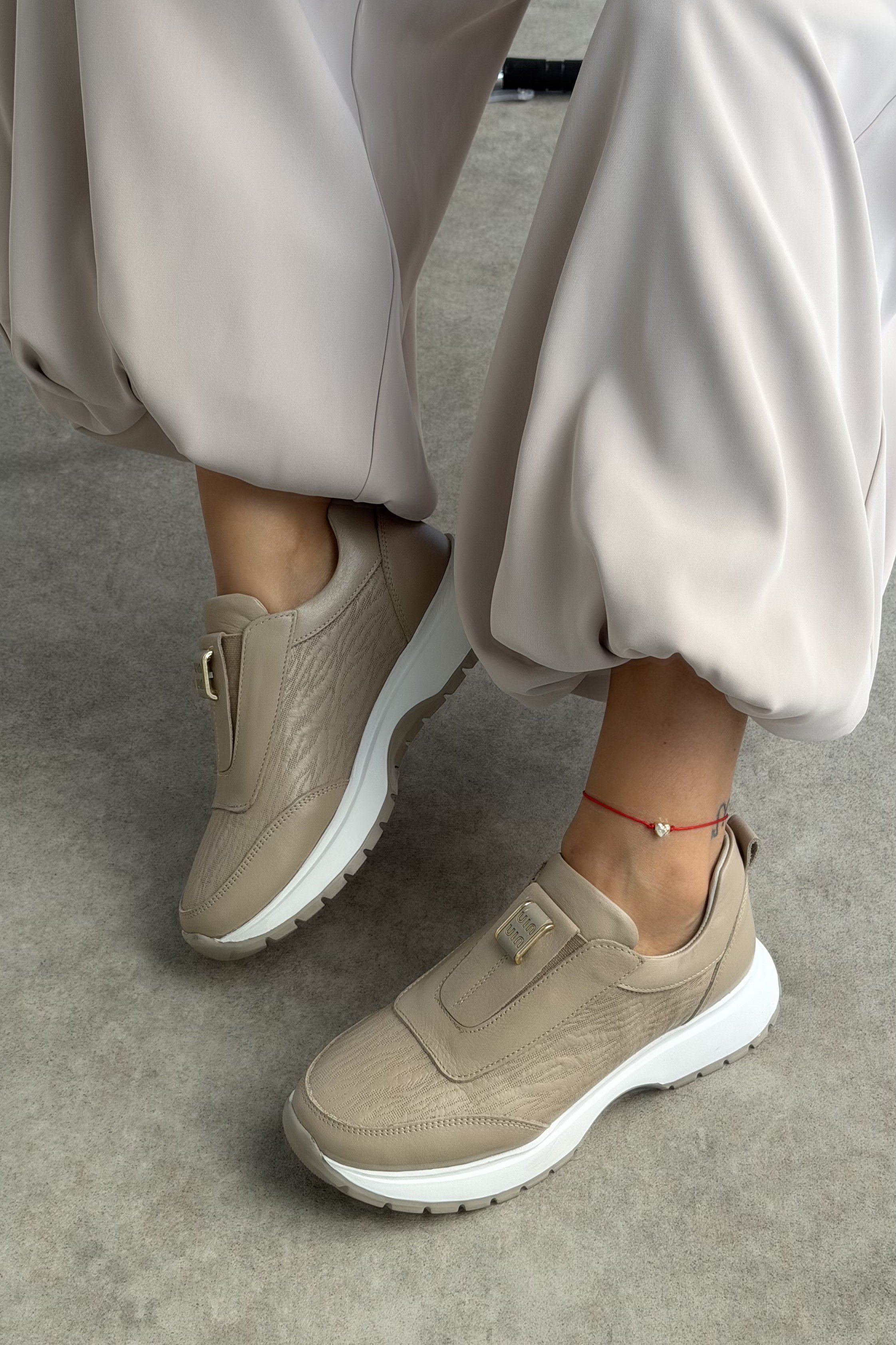 Niu Vizon Hakiki Deri Kadın Sneaker