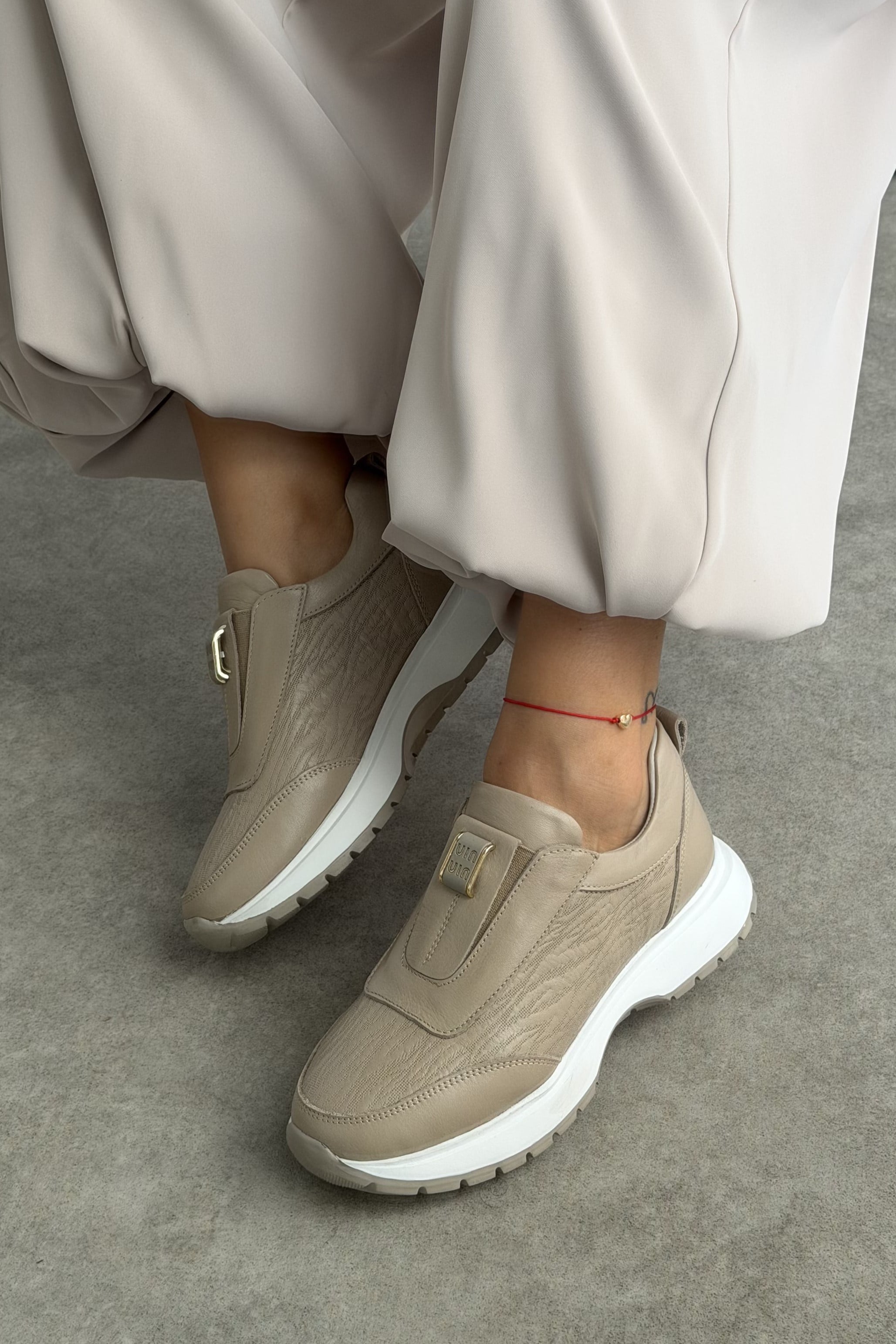 Niu Vizon Hakiki Deri Kadın Sneaker