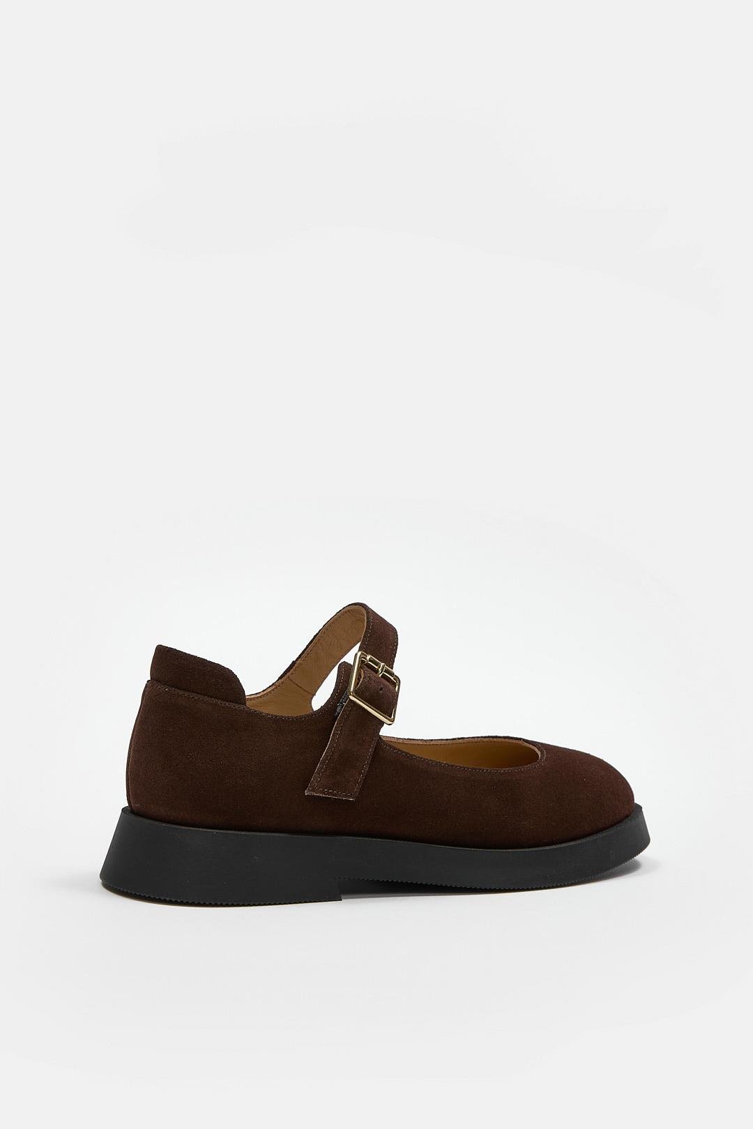 Panthera Kahve Süet Hakiki Deri Kadın Loafer