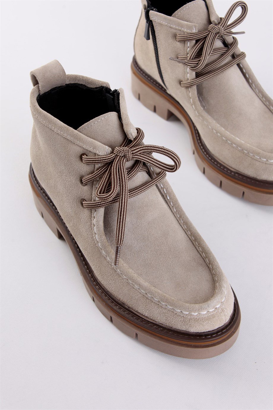 Marcela Bej Hakiki Süet Kadın Bot