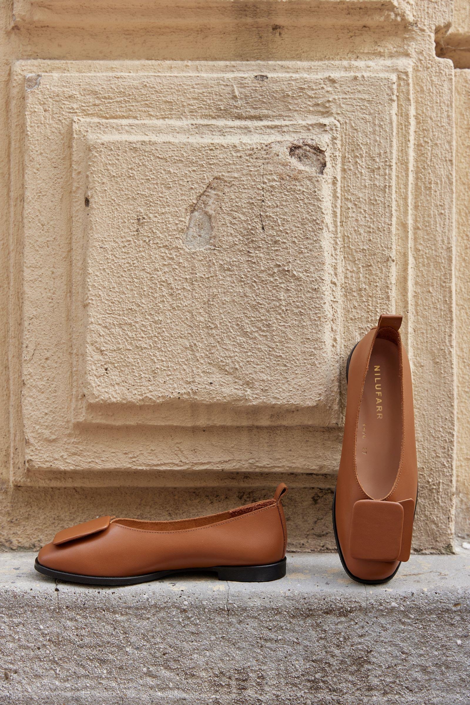 Rilinda Taba Hakiki Deri Kadın Babet