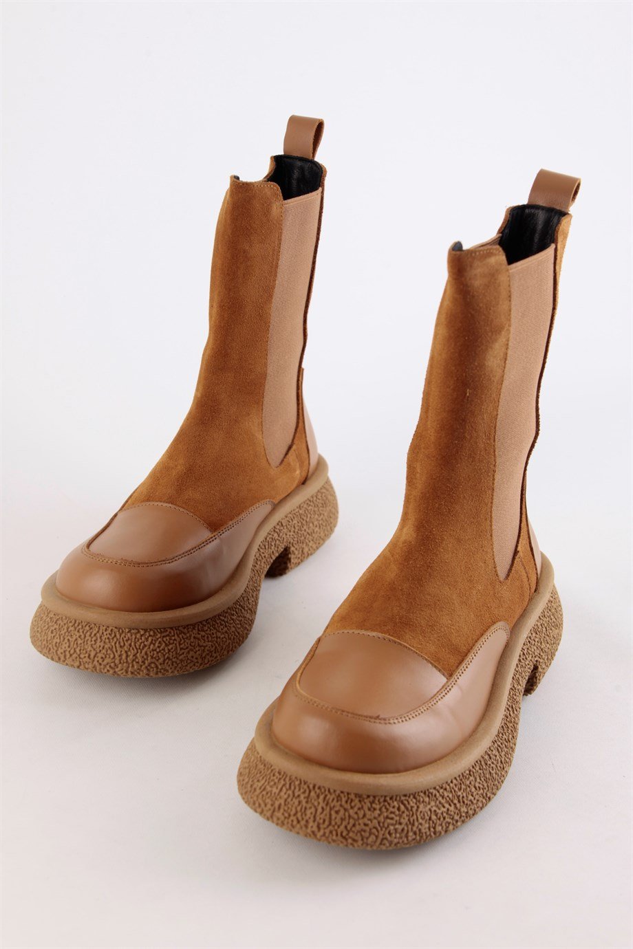 Rose Taba Süet Deri Kadın Bot
