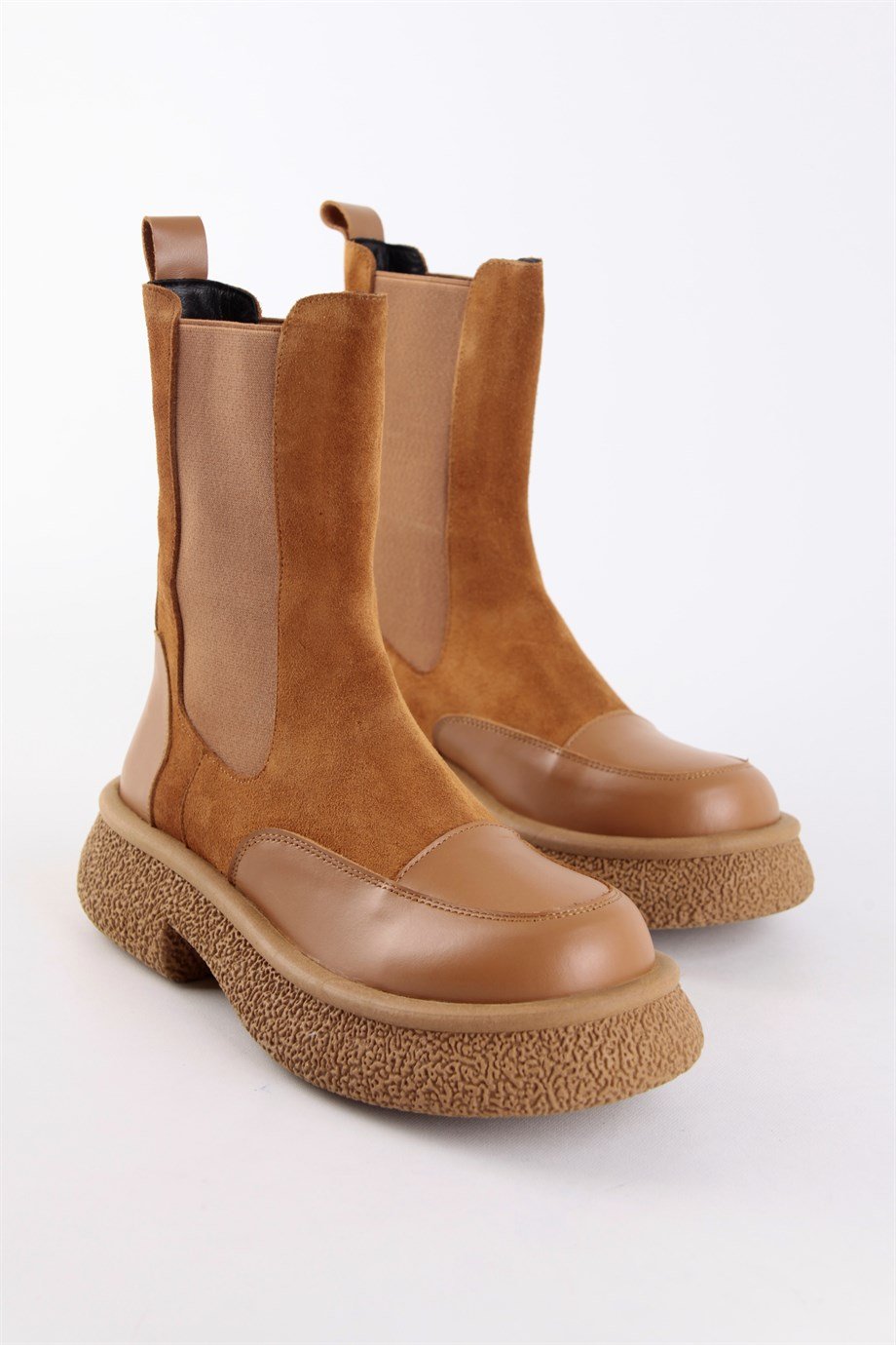 Rose Taba Süet Deri Kadın Bot