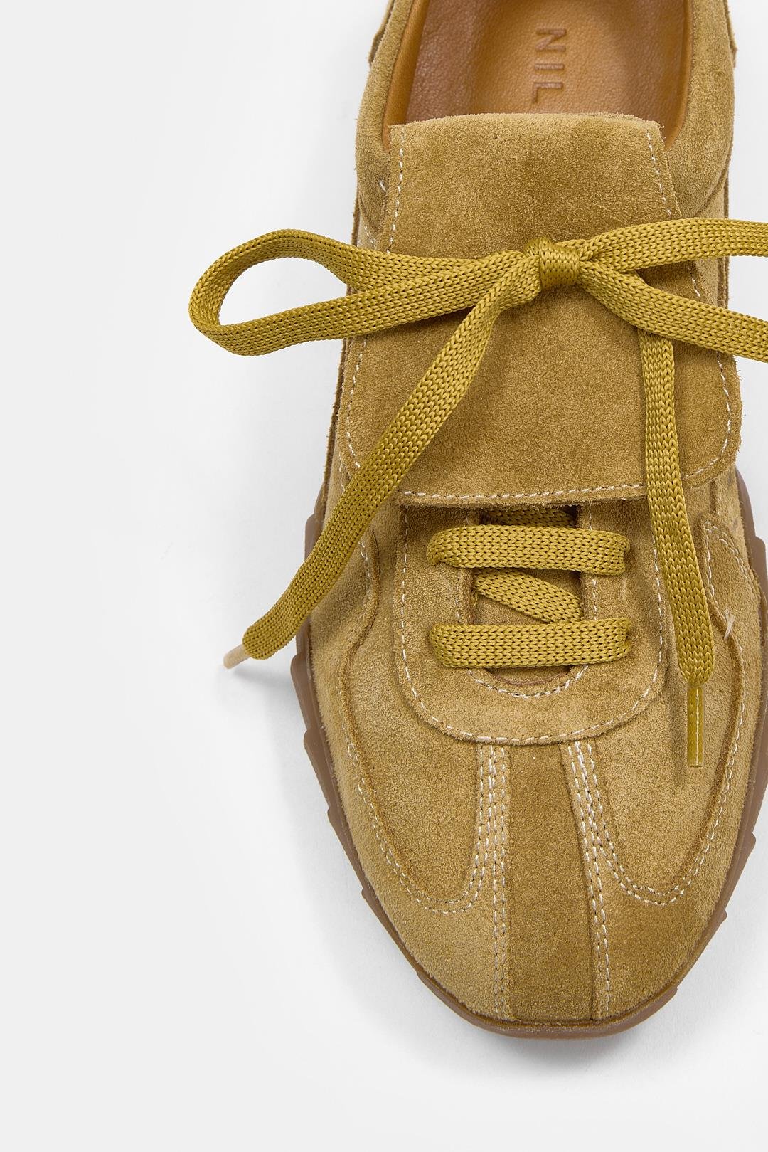 Welissa Camel Süet Hakiki Deri Kadın Sneaker