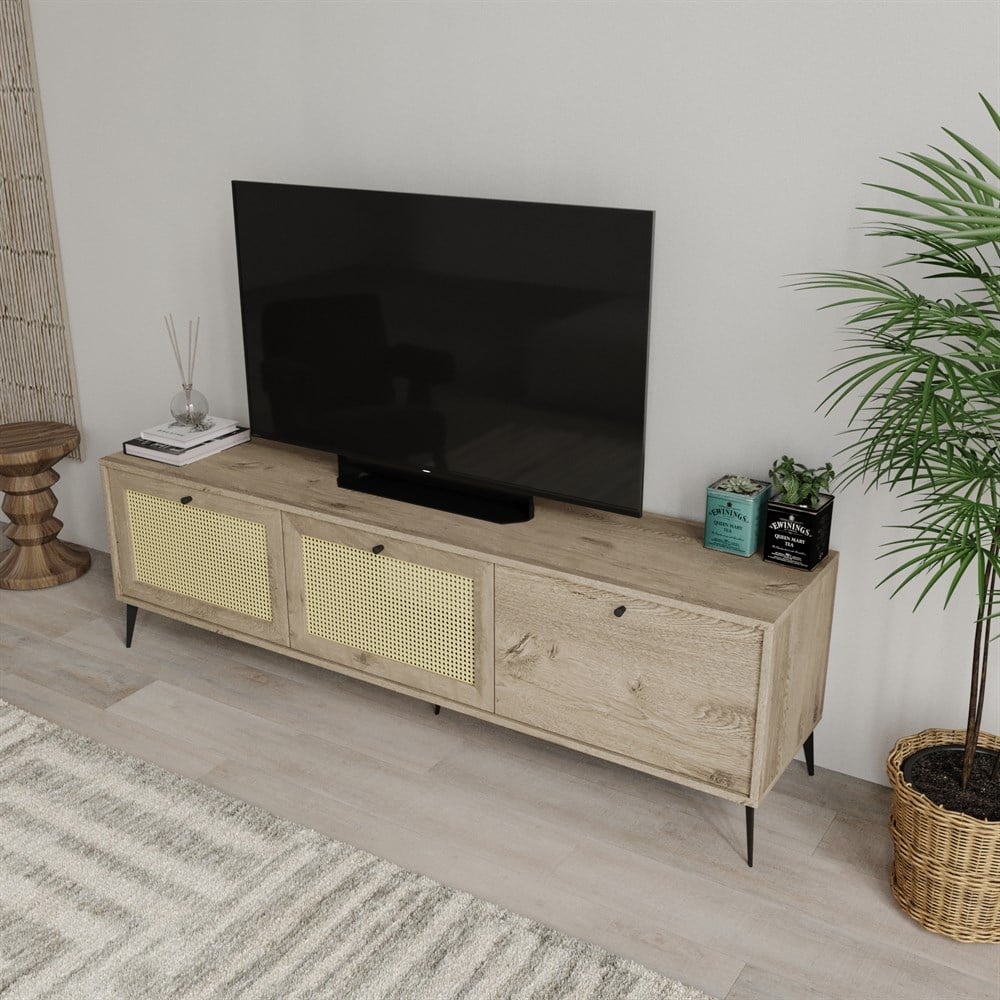 DİAMOND 3 bölmeli TV Ünitesi 180cm