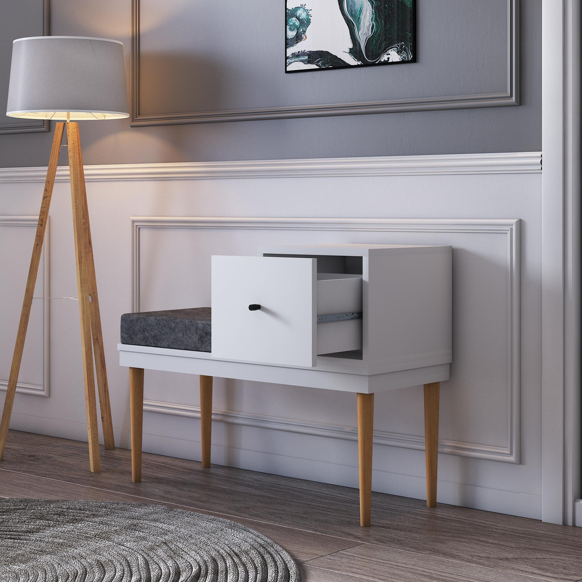 PARİS MODERN PUF BEYAZ