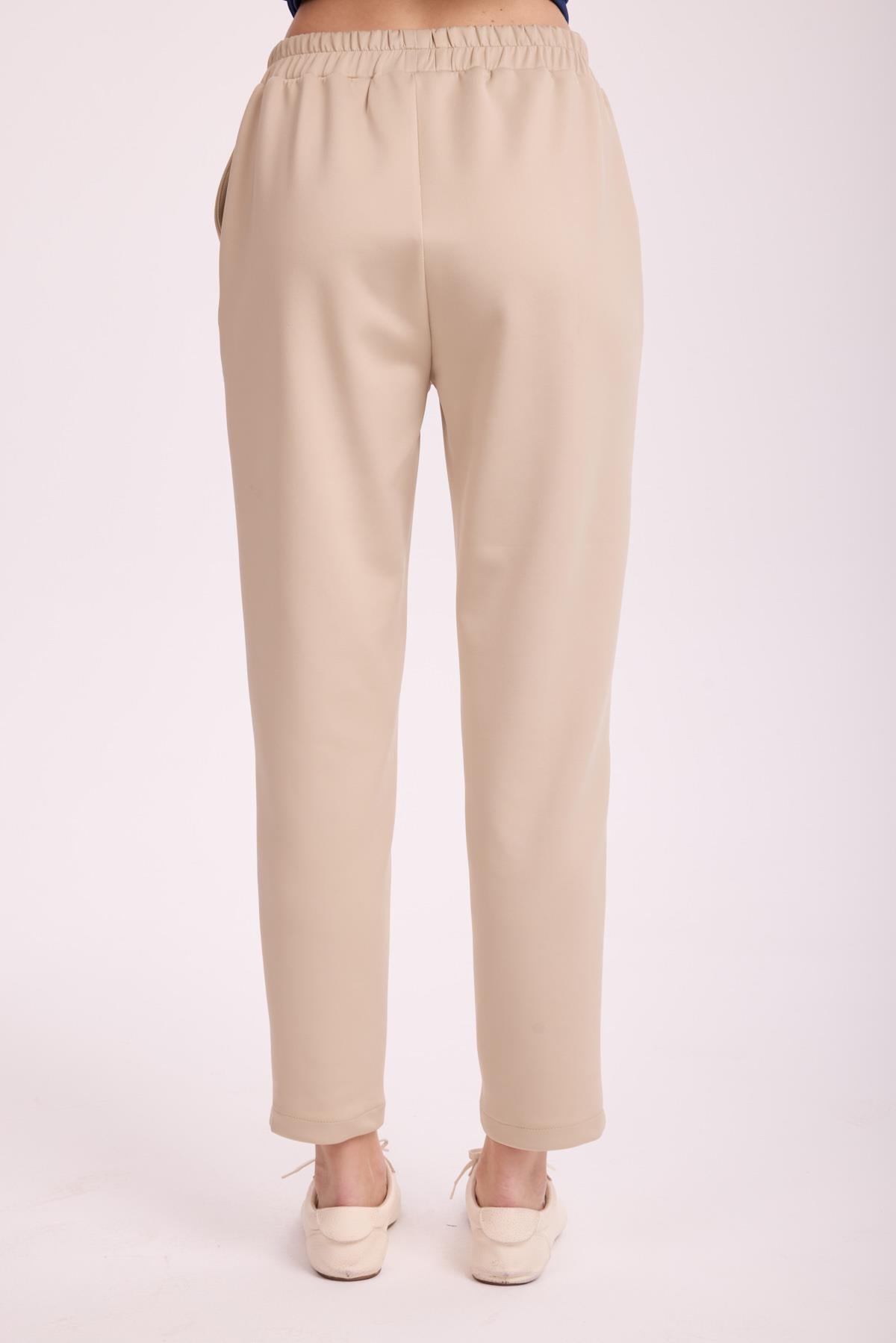 BASİC COMFORT PANTOLON BEJ