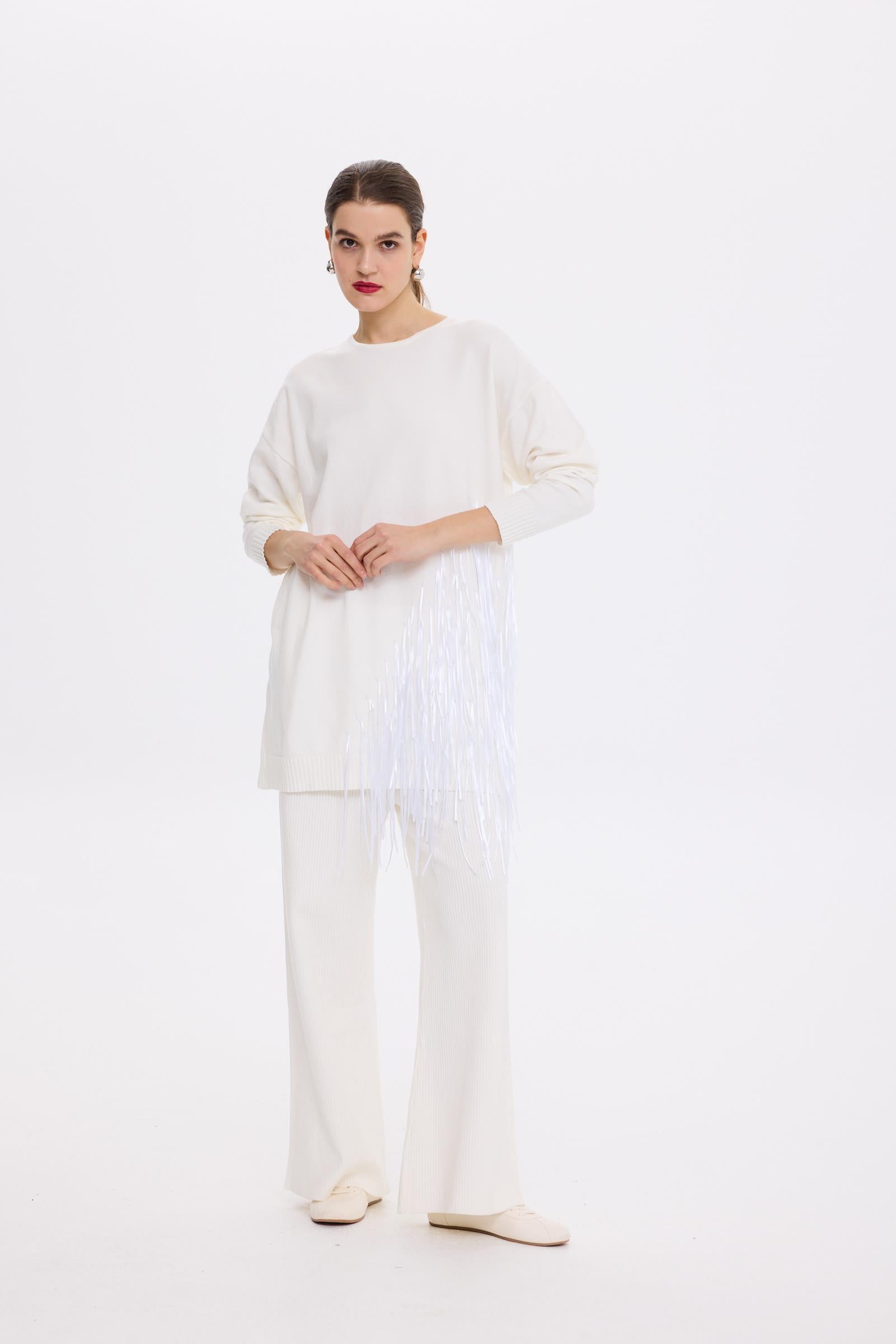 ROPE BASİC TRİKO KAZAK EKRU