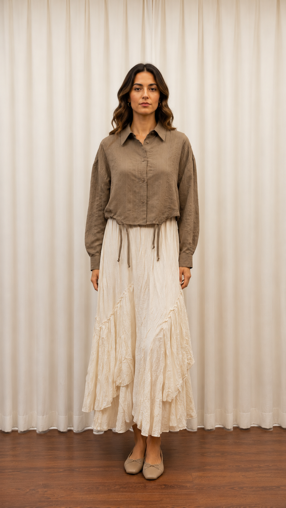 ROSA BIANCA TAKIM BEJ/EKRU