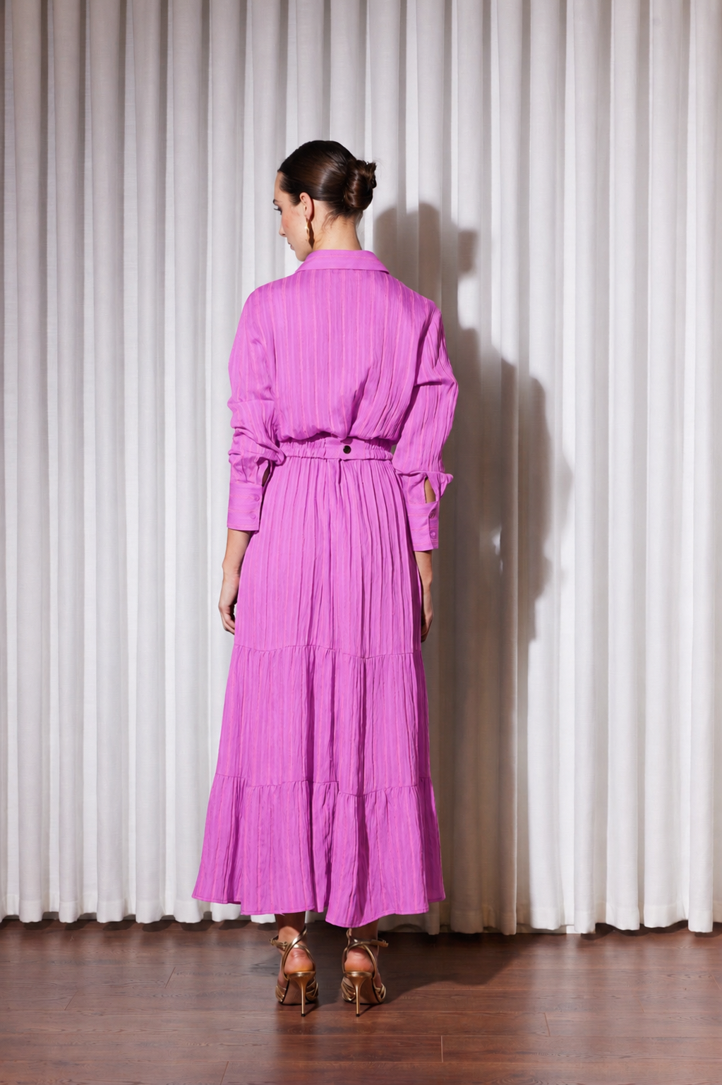 SUMMER LİNE DRESS PEMBE