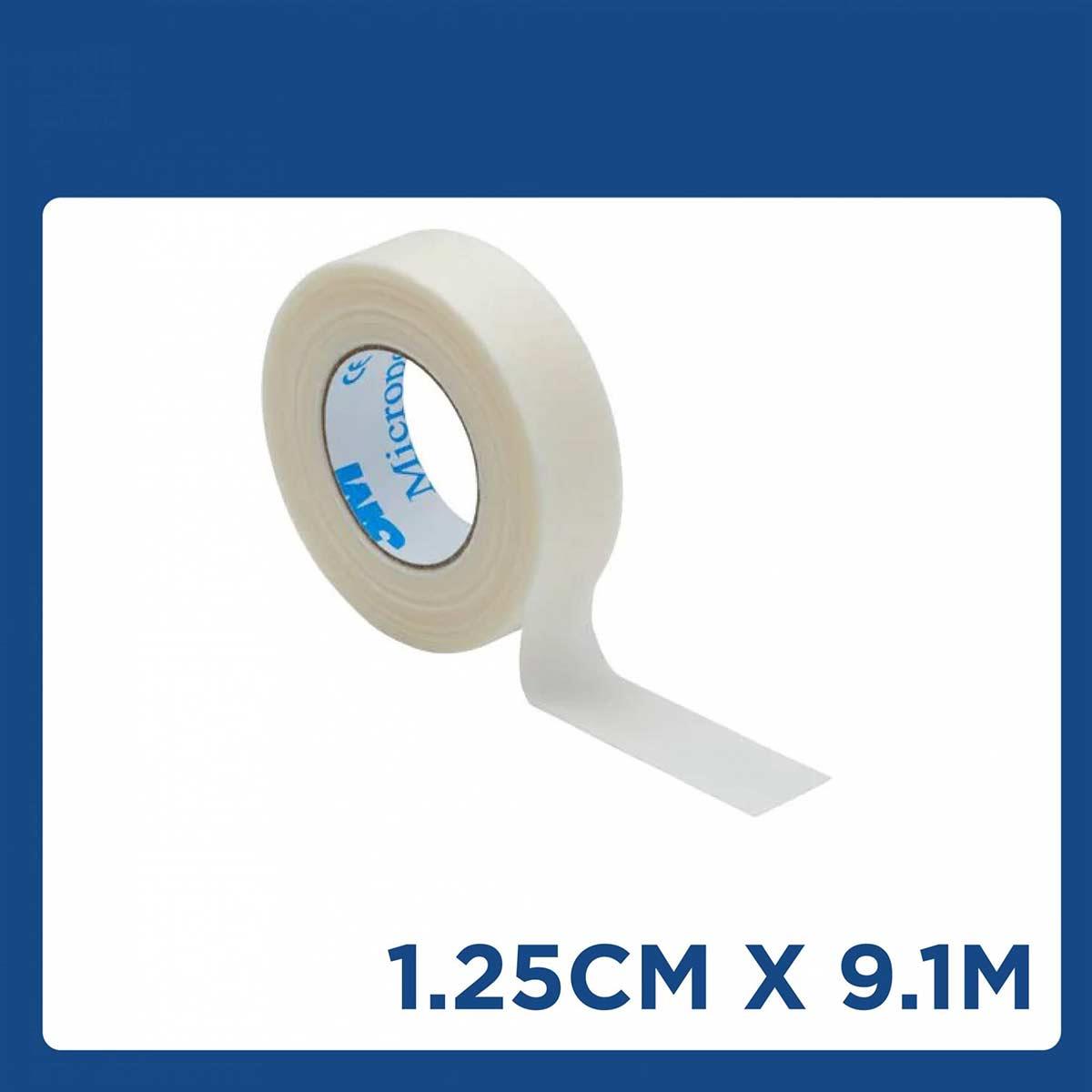 5 Adet Adanil İpek Kirpik Bandı 3M Micropore Kağıt Bant - ADANİL-3M-MICROPORE-BANT-5-ADET