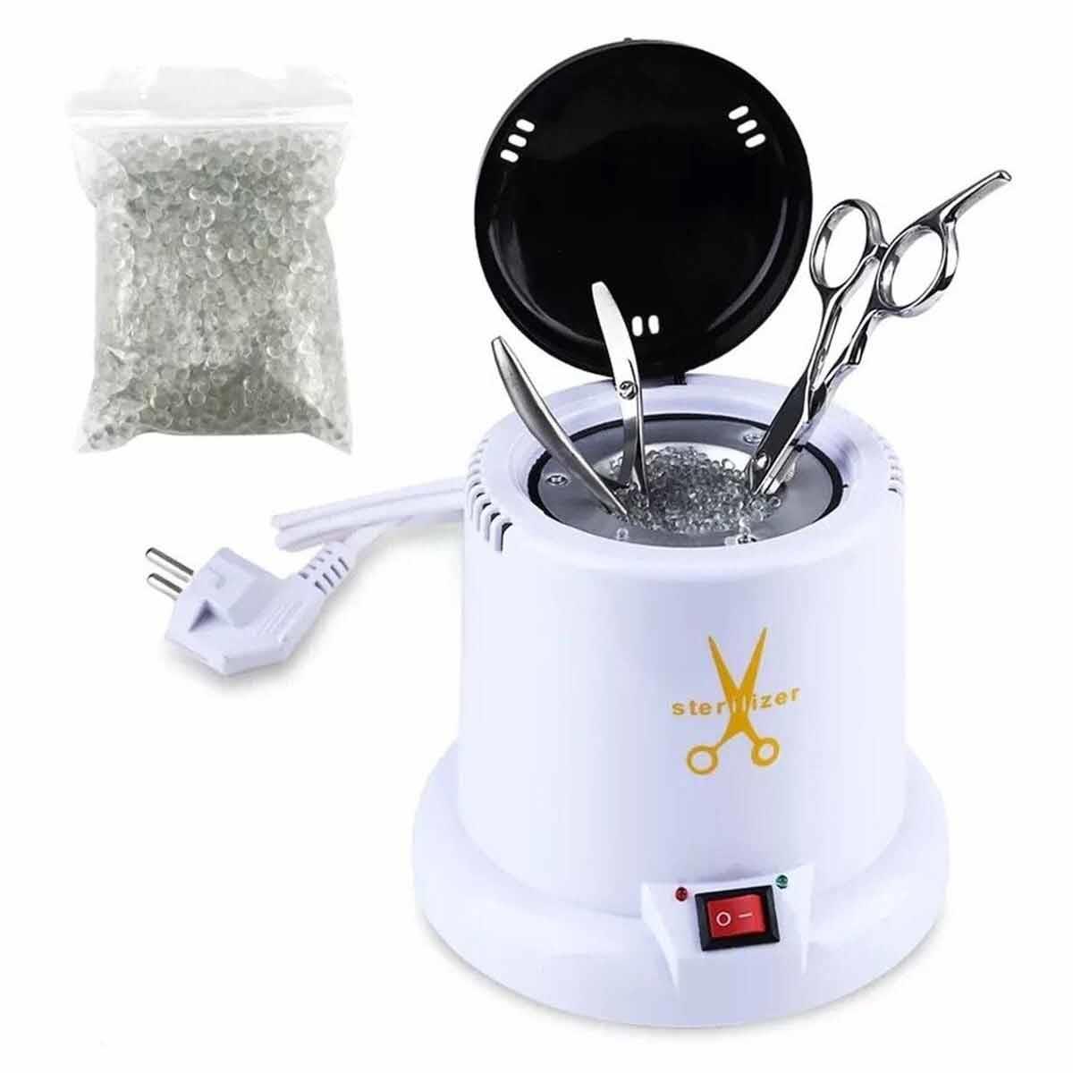 Adanil 100 W Tırnak Araçları Mini Sterilizatör Asansörlü Sıvı Sterilizasyon Kutusu ve Konsantre Alet Dezenfektanı - ADANİL-STERİL-SET-3