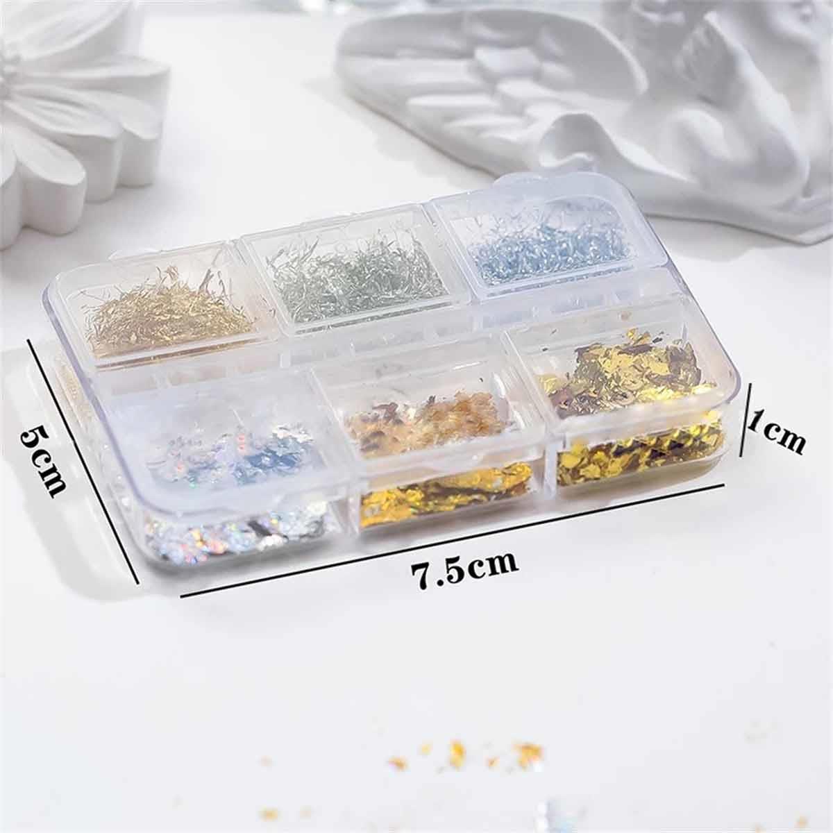 Adanil Altın Gümüş Parçalı Folyo Seti 6'lı - ADANİL-PARÇALI-FOLYO-SET-6LI