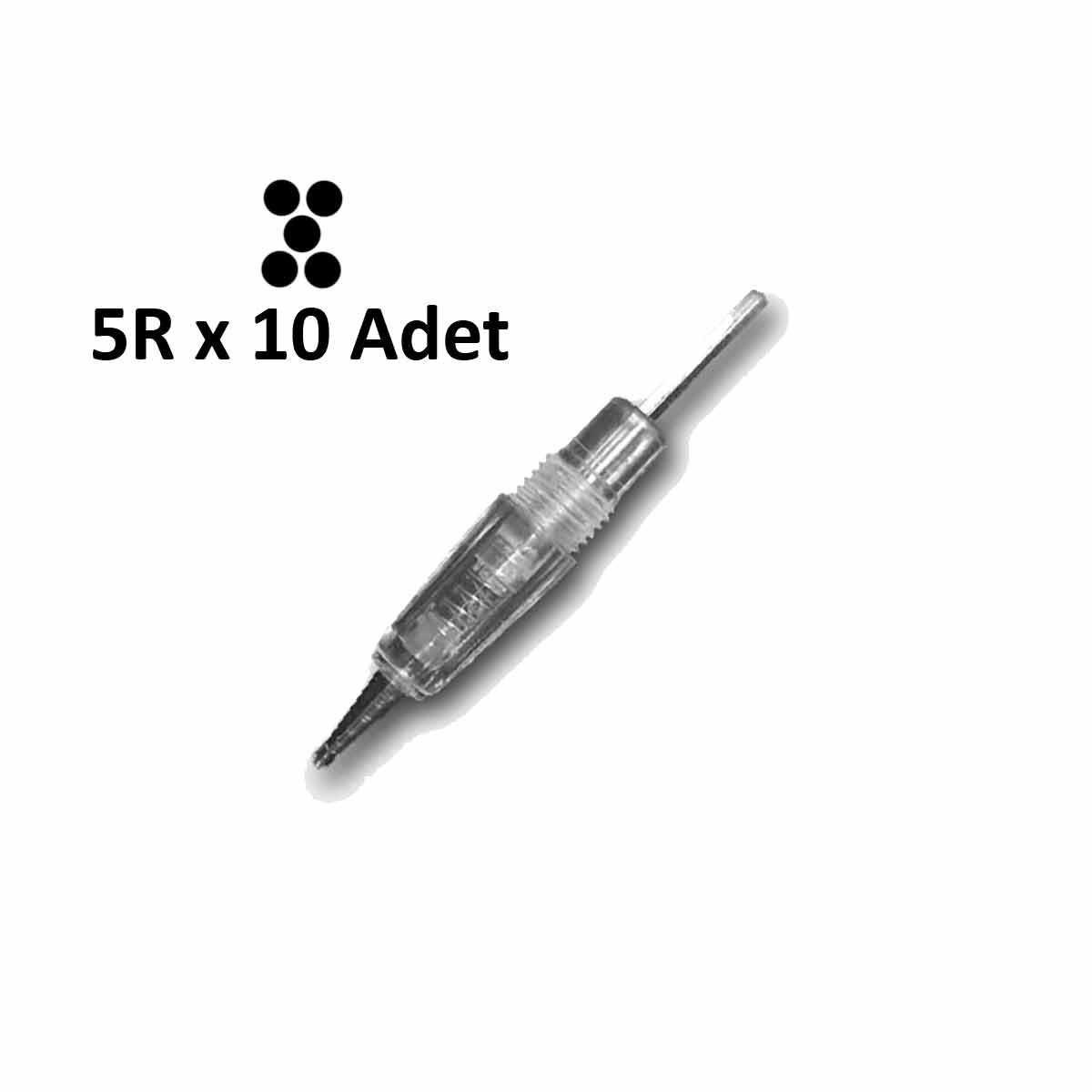 Adanil Charmant 5R Kalıcı Makyaj İğnesi 5 Pin 10 Adet - ADANİL-CHARMANT-5R-10-ADET