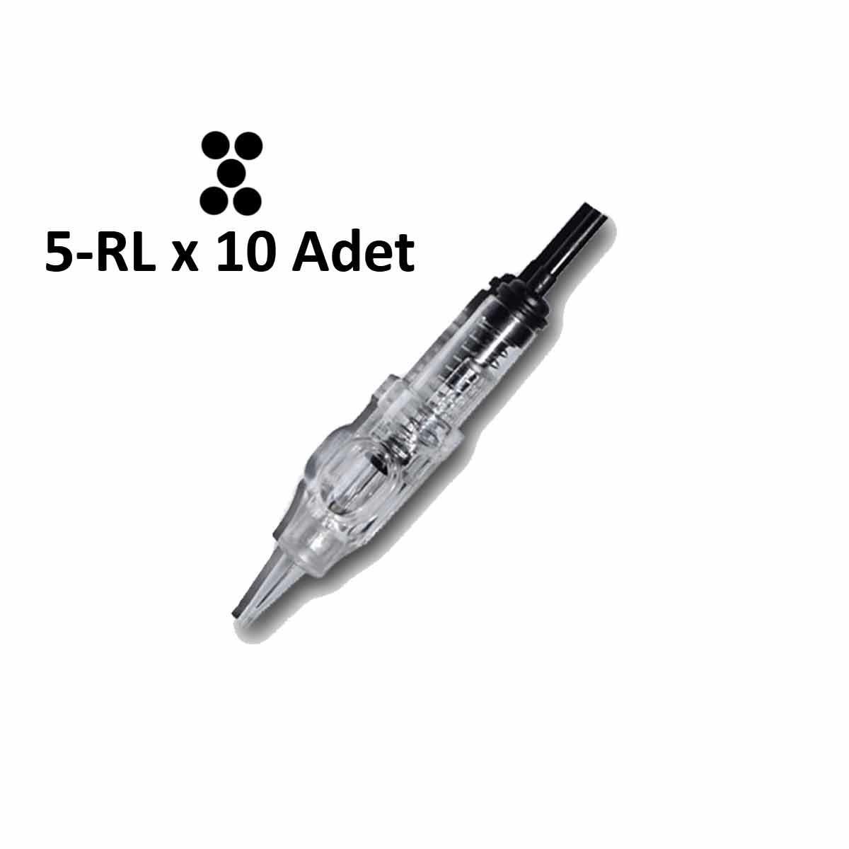 Adanil Cheyenne Hawk Nouveau 5RL Kalıcı Makyaj İğnesi 5 Pin 10 Adet - ADANİL-NOUVEAU-5RL-10-ADET