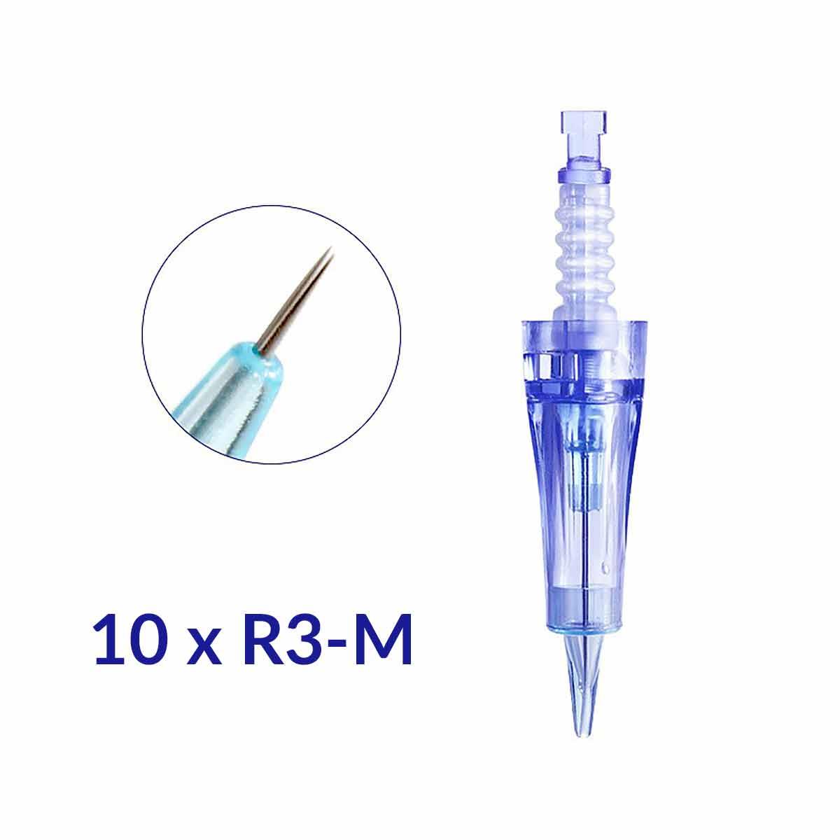 ADANİL DR PEN 3 PİN KALICI MAKYAJ İĞNESİ R3-M 10 ADET - ADANİL-DR-PEN-R3-M-10-ADET