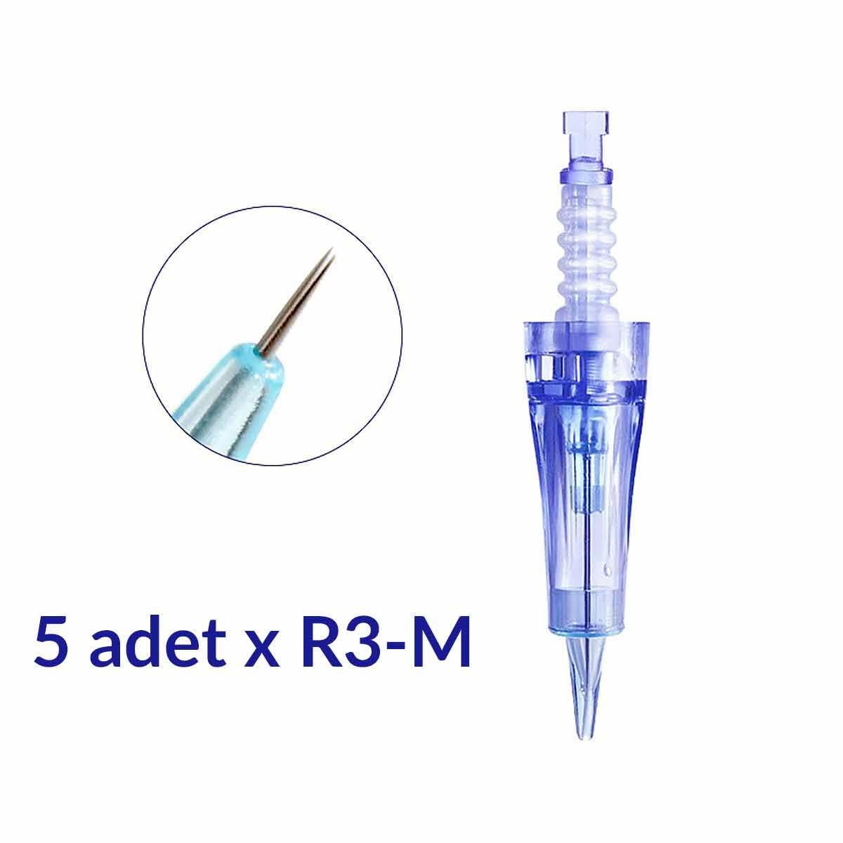 ADANİL DR PEN 3 PİN KALICI MAKYAJ İĞNESİ R3-M 5 ADET - ADANİL-DR-PEN-R3-M-5-ADET