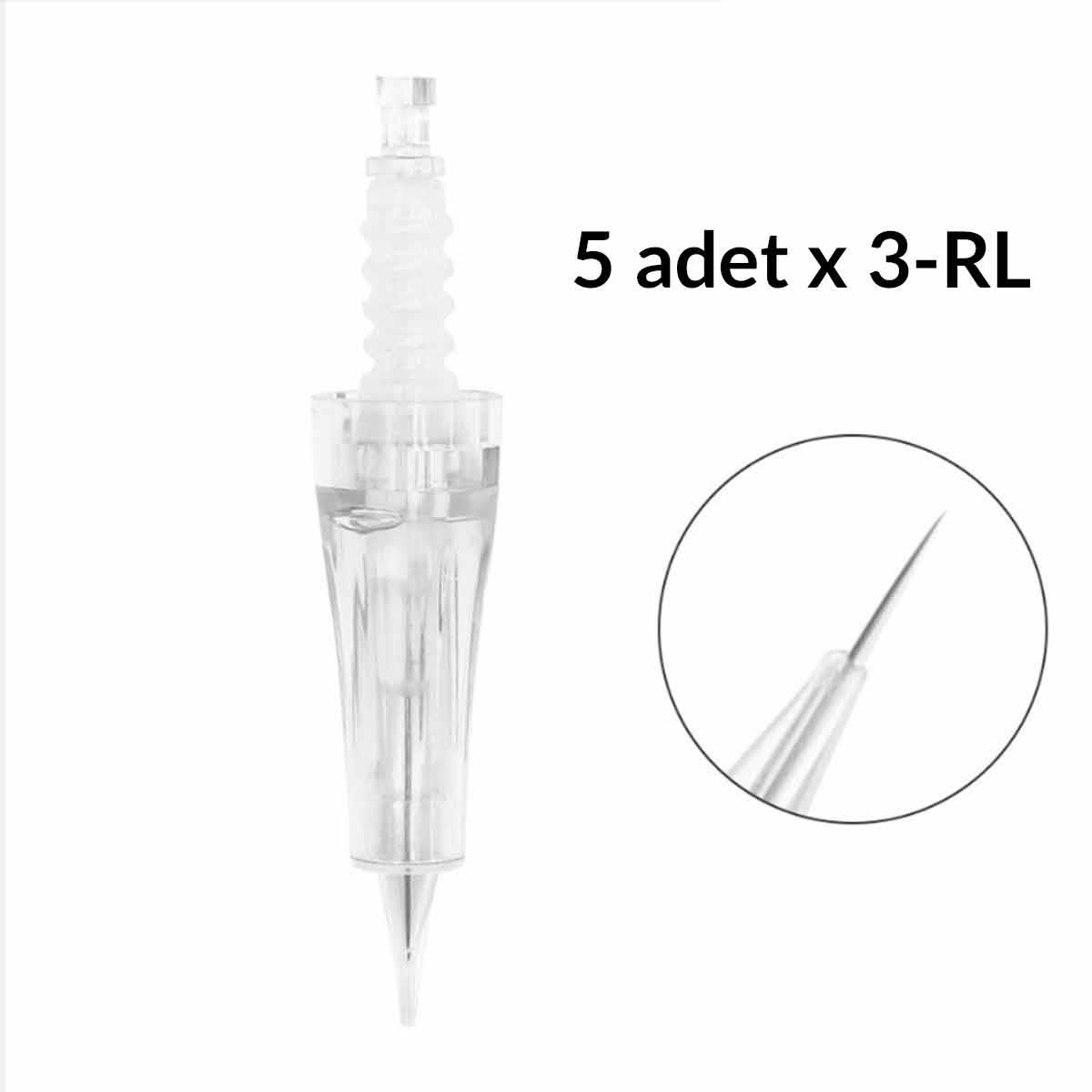 ADANİL DR PEN 3 PİN KALICI MAKYAJ İĞNESİ 3-RL 5 ADET - ADANİL-DR-PEN-3-RL-5-ADET