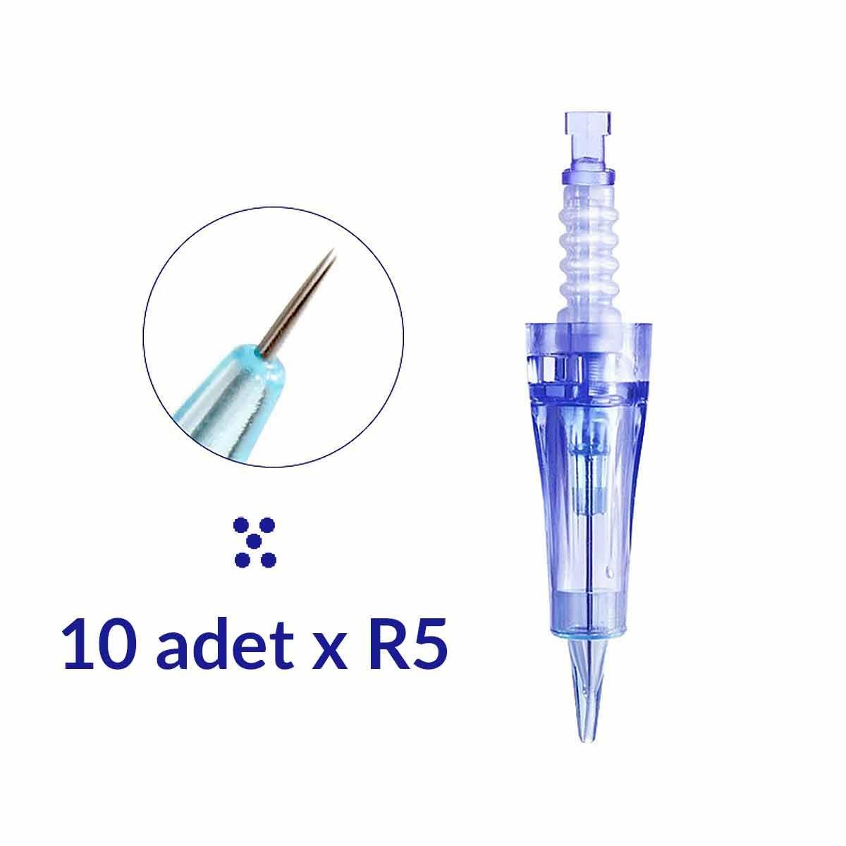 ADANİL DR PEN 5 PİN KALICI MAKYAJ İĞNESİ R5 10 ADET - ADANİL-DR-PEN-R5-10-ADET