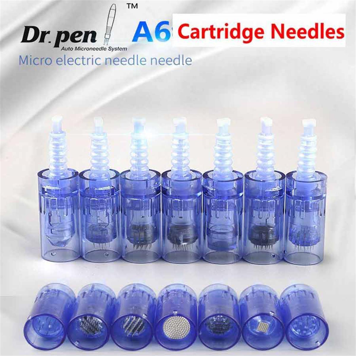 ADANİL DR. PEN 24 PİN DERMAPEN İĞNESİ ORİJİNAL DERMAPEN İĞNE KARTUŞU SOKETLİ 10 ADET - ADANİL-DR-PEN-24P-10-ADET