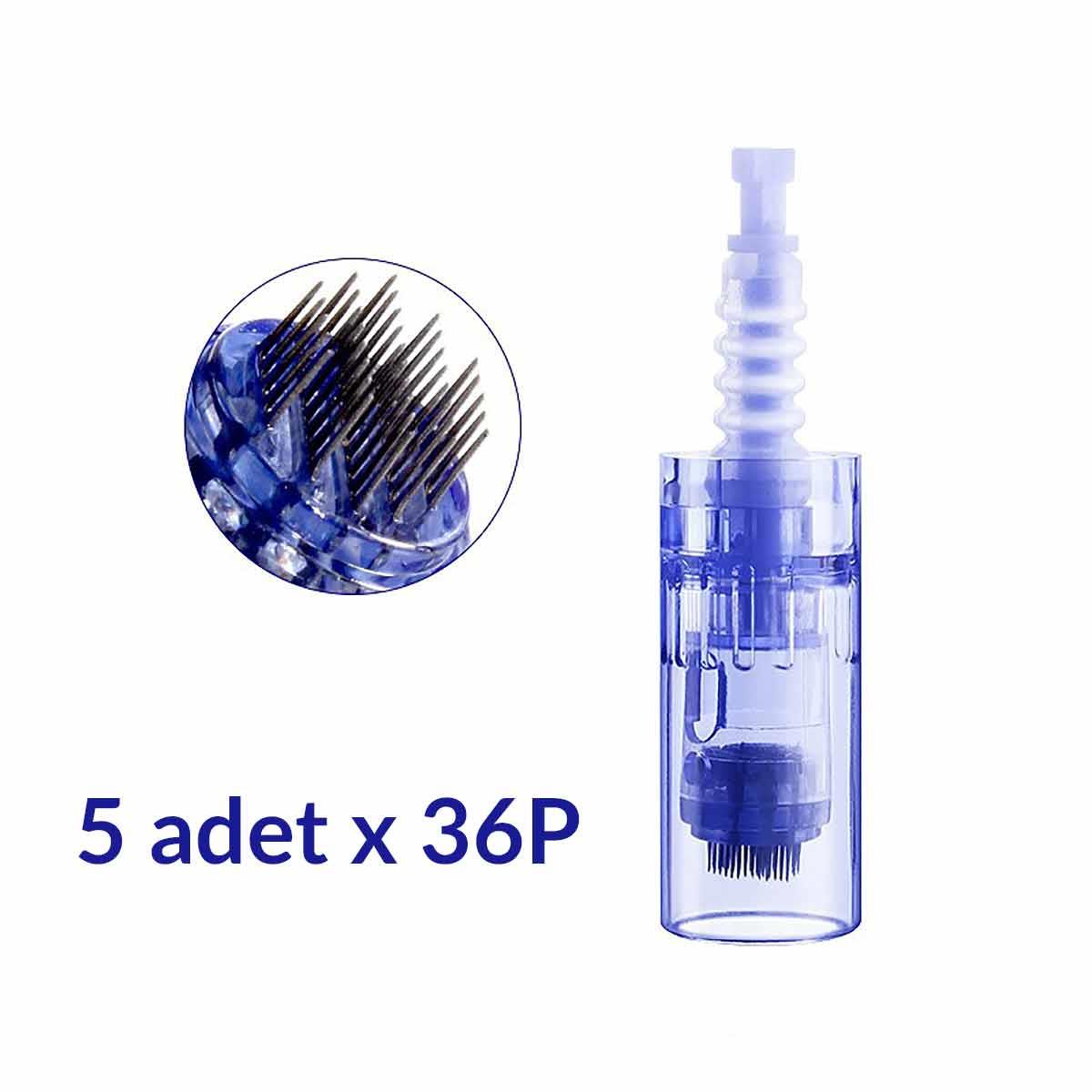 ADANİL DR. PEN 36 PİN DERMAPEN İĞNESİ ORİJİNAL DERMAPEN İĞNE KARTUŞU SOKETLİ 5 ADET - ADANİL-DR-PEN-36P-5-ADET