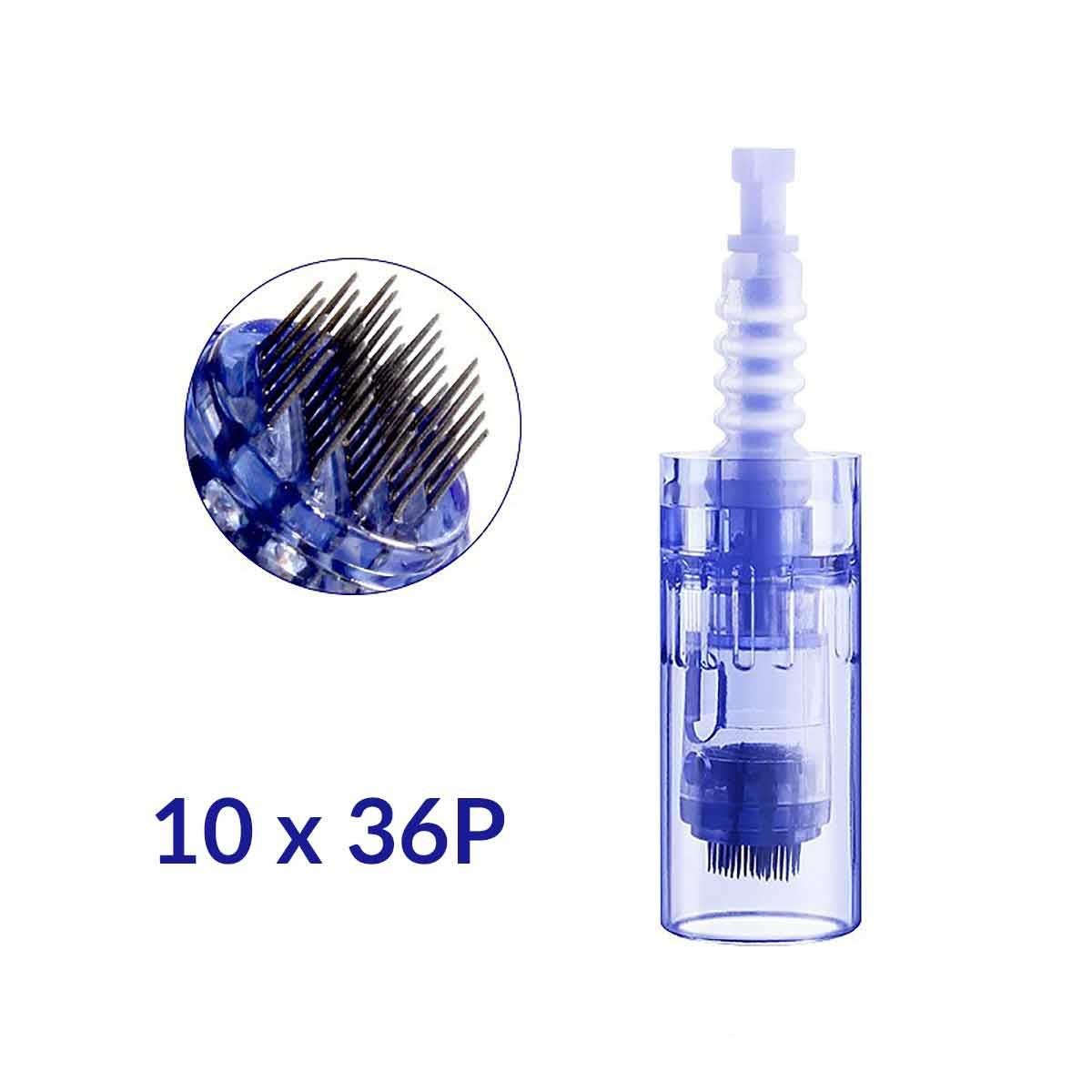 ADANİL DR. PEN 36 PİN DERMAPEN İĞNESİ ORİJİNAL DERMAPEN İĞNE KARTUŞU SOKETLİ 10 ADET - ADANİL-DR-PEN-36P-10-ADET