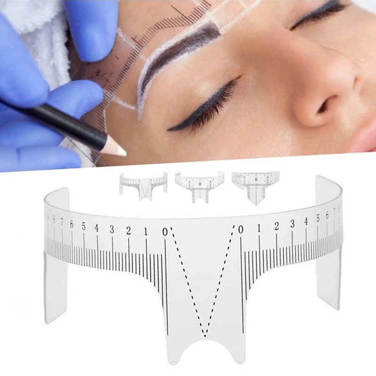 Adanil Microblading Kalıcı Makyaj Plastik Kaş Ölçüm Cetveli - ADANİL-PLASTİK-KAŞ-ÖLÇÜM-CETVELİ