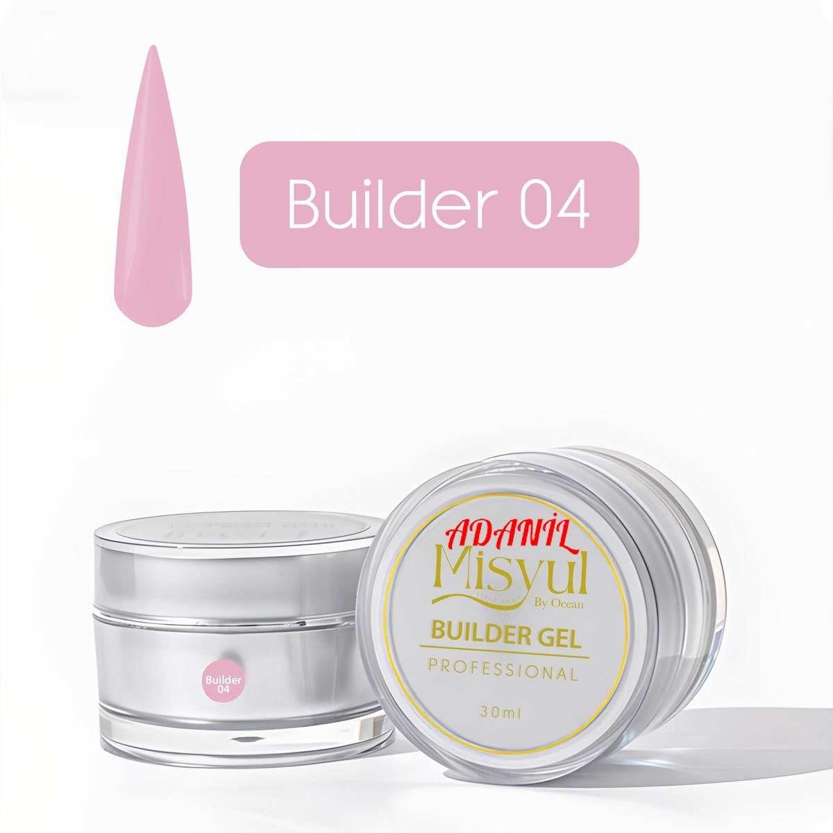 Adanil Misyul 30 ml Profesyonel Builder Gel 04 - ADANİL-MİSYUL-BUILDER-GEL-04-30-ML