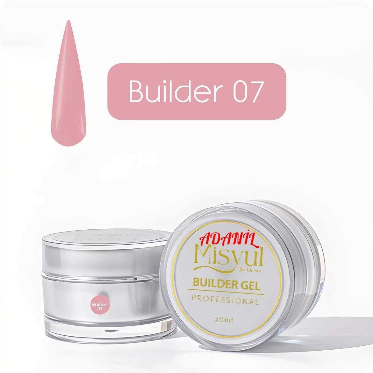 Adanil Misyul 30 ml Profesyonel Builder Gel 07 - ADANİL-MİSYUL-BUILDER-GEL-07-30-ML