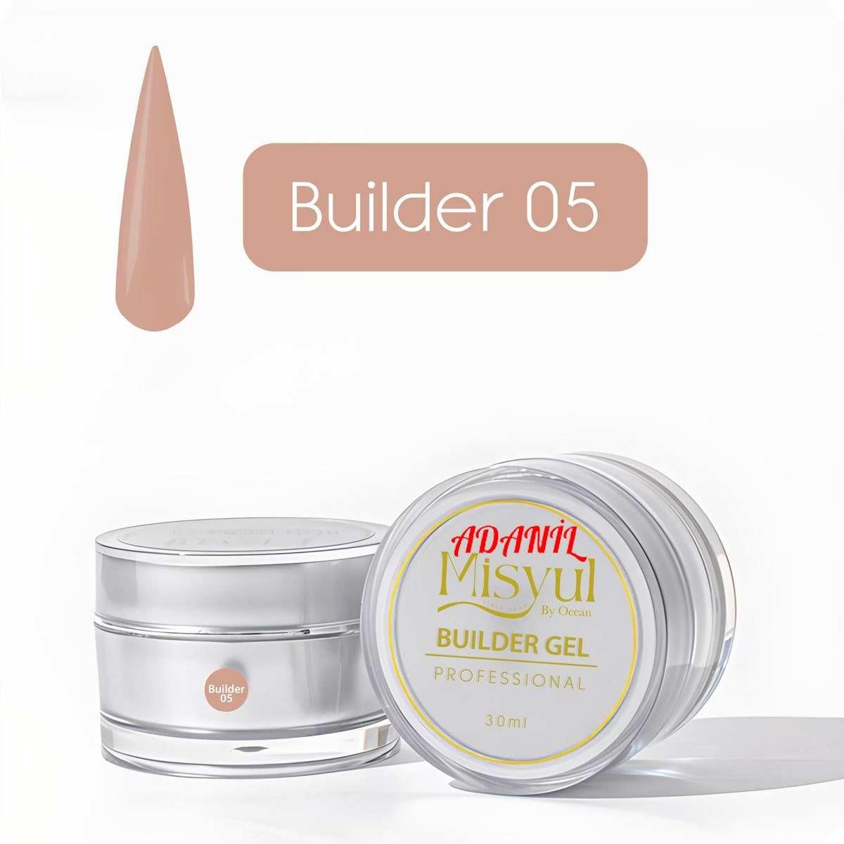 Adanil Misyul 30 ml Profesyonel Builder Gel 05 - ADANİL-MİSYUL-BUILDER-GEL-05-30-ML