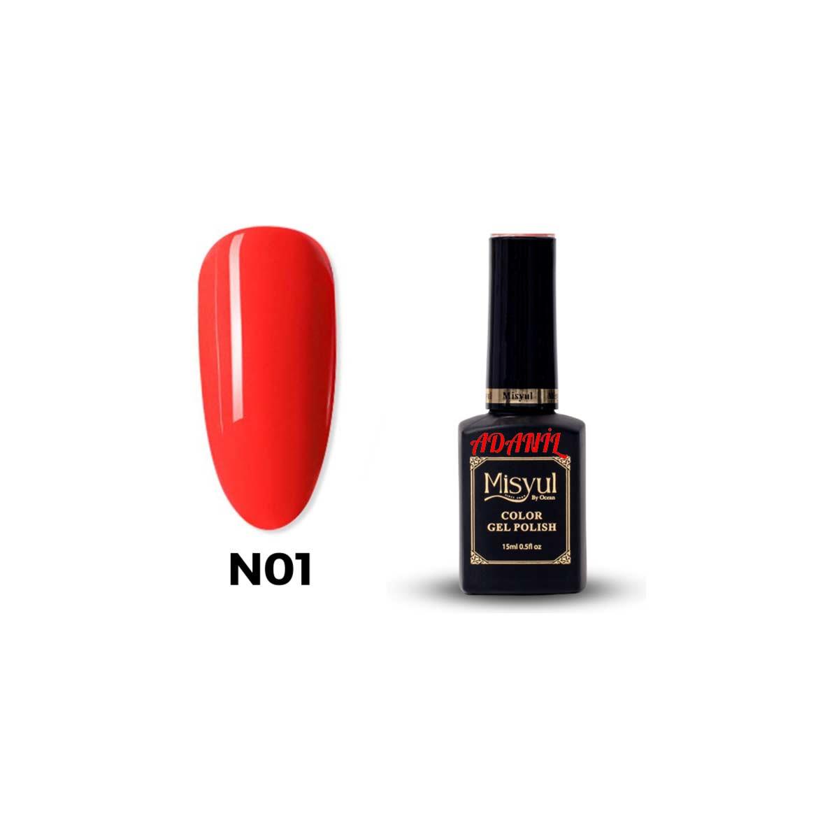 Adanil Misyul Neon Kalıcı Oje N01 - ADANİL-MİSYUL-NEON-01