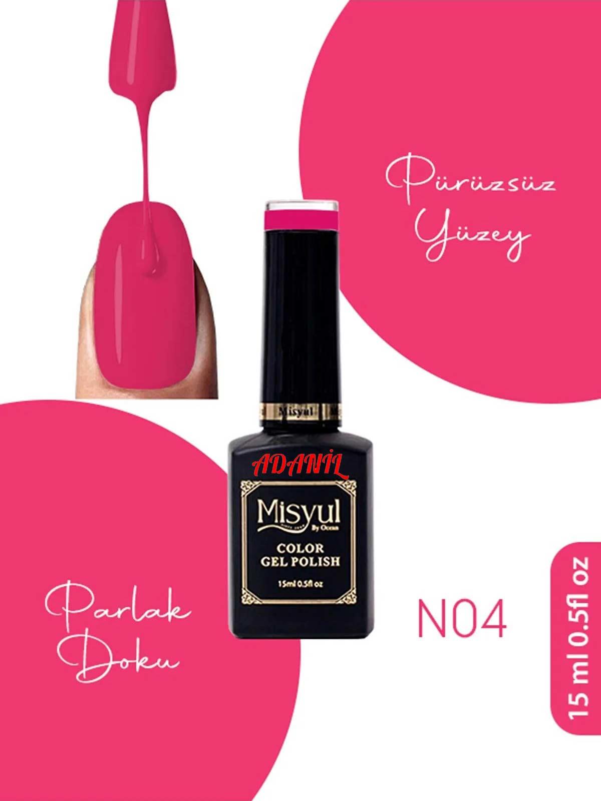 Adanil Misyul Neon Kalıcı Oje N04 - ADANİL-MİSYUL-NEON-04