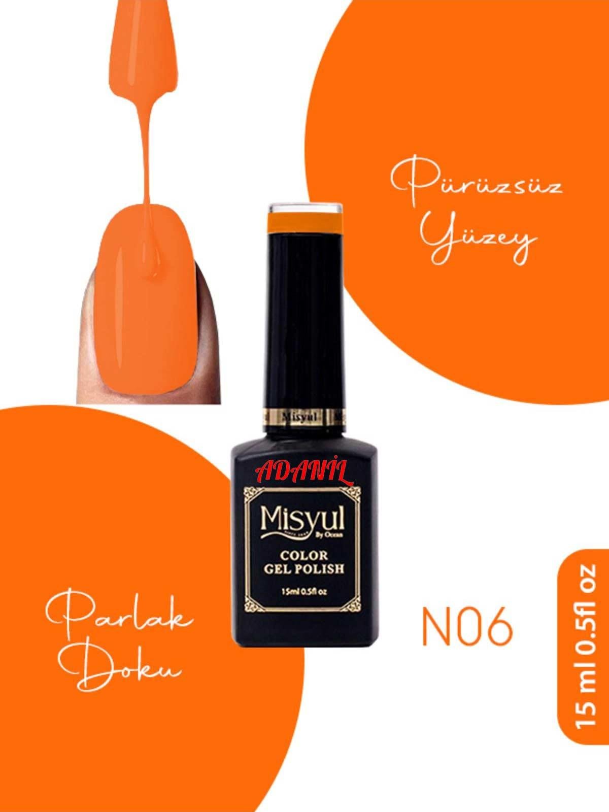 Adanil Misyul Neon Kalıcı Oje N06 - ADANİL-MİSYUL-NEON-06
