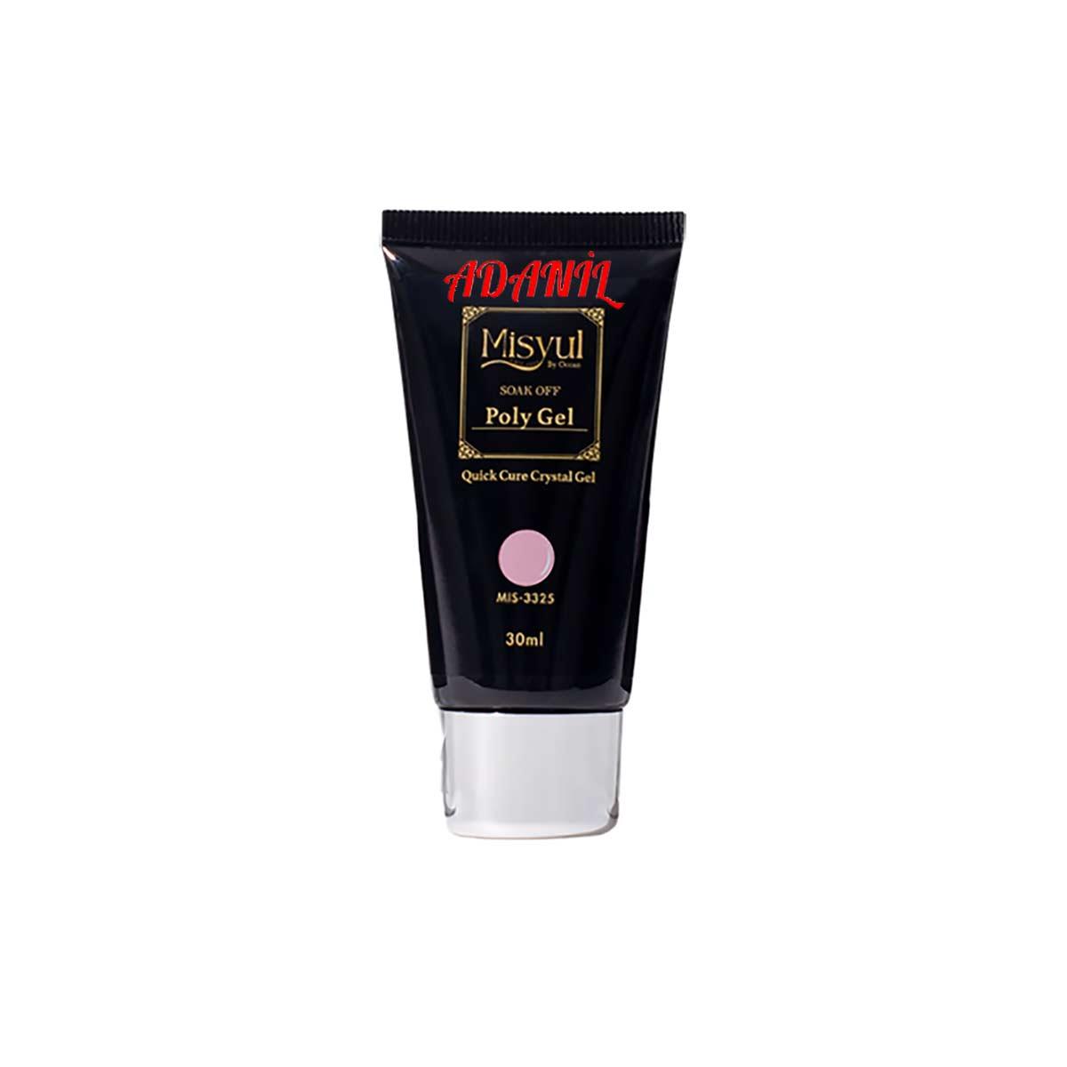 Adanil Misyul Profesyonel 30 ml Poly Gel 3325 Akrilik Jel - ADANİL-MİSYUL-POLY-GEL-3325