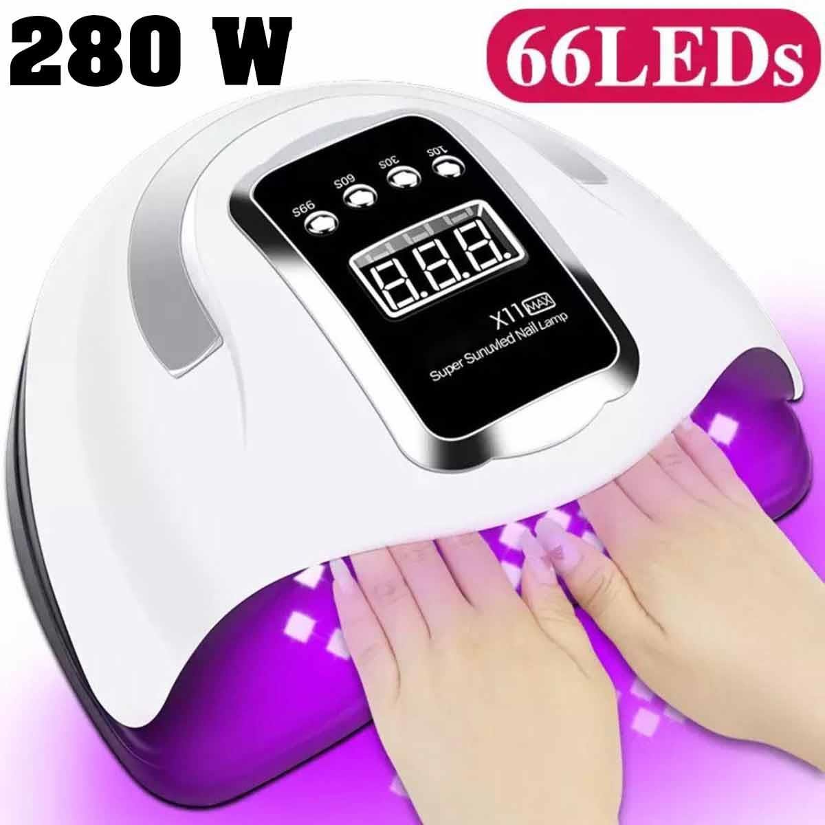 Adanil Sun X11 Max 280 Watt 66 Led UV Led Protez Tırnak Kalıcı Oje Kurutucu Makine - ADANİL-X11-MAX-280-W-66-LED