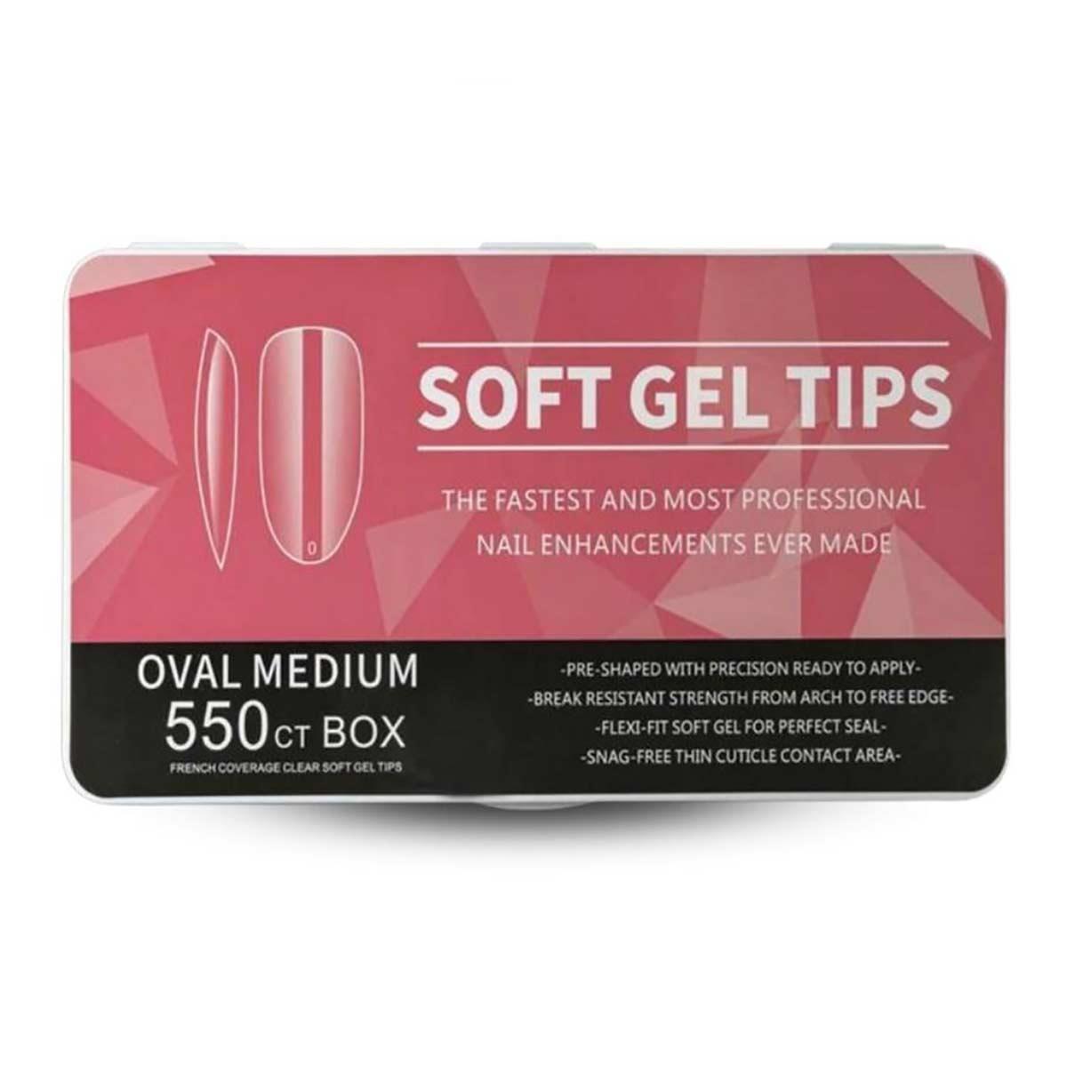 Adanil Yeni Nesil Medium Oval Jel Tips Kolay Kullanım Hızlı İşlem 550 Adet - ADANİL-YENİ-MEDIUM-OVAL-JEL-TIPS