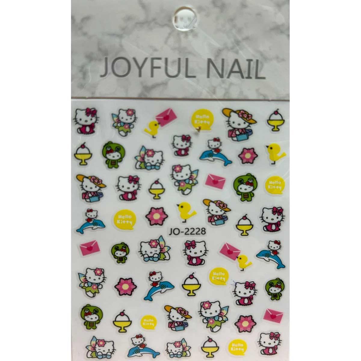 Adanil Yunus Kıyafet Dondurma Hello Kitty Sticker J0-2228 - ADANİL-STICKER-J0-2228