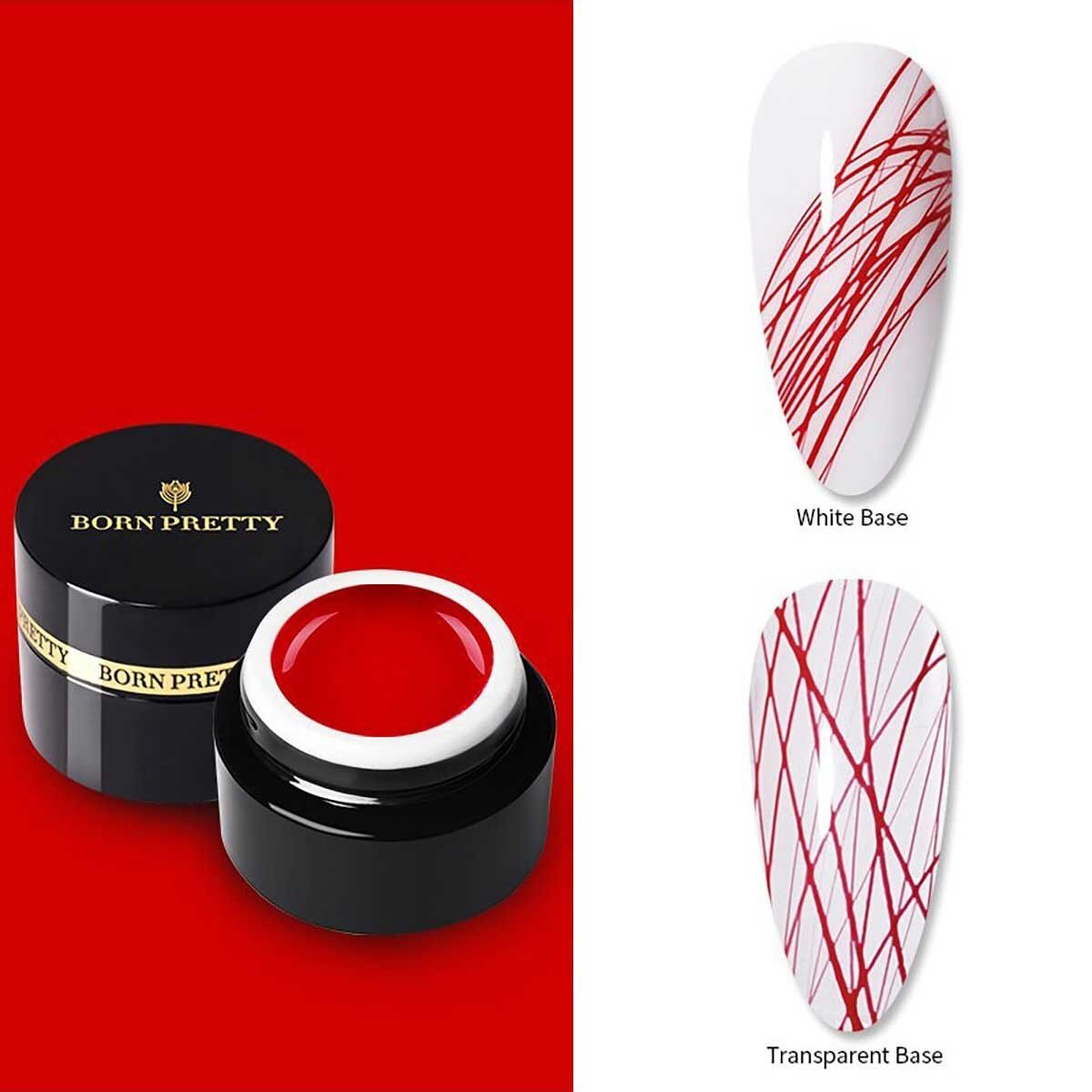BORN PRETTY SPİDER GEL KIRMIZI - RED