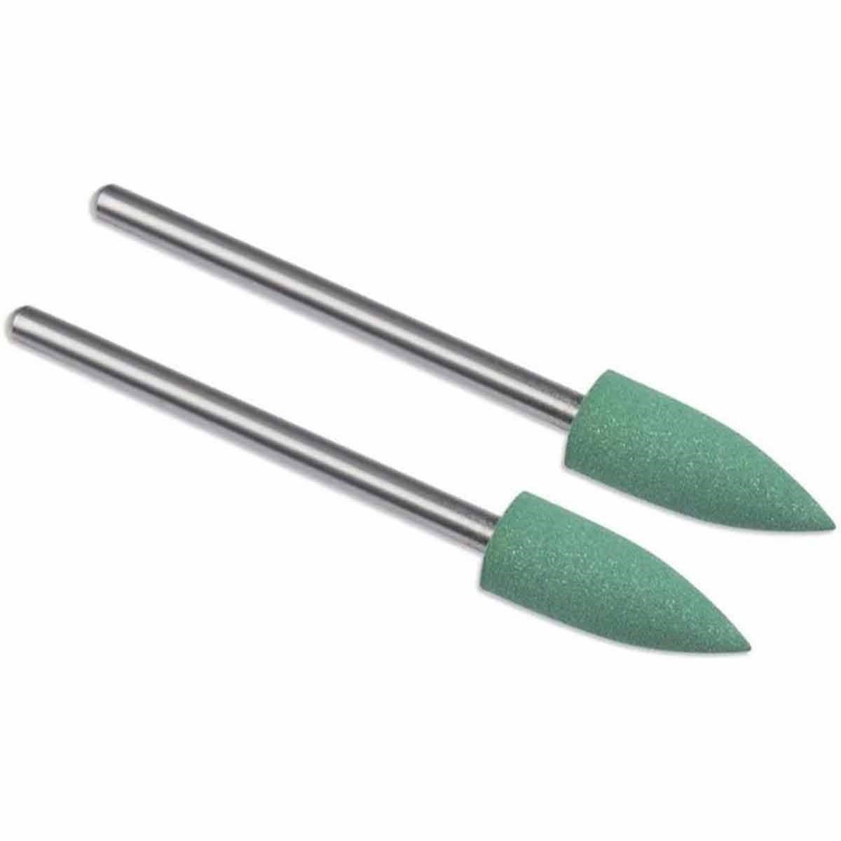 ELLEA NAİL 2'Lİ ÜÇGEN SİLİKON YEŞİL FREZE UÇ SETİ