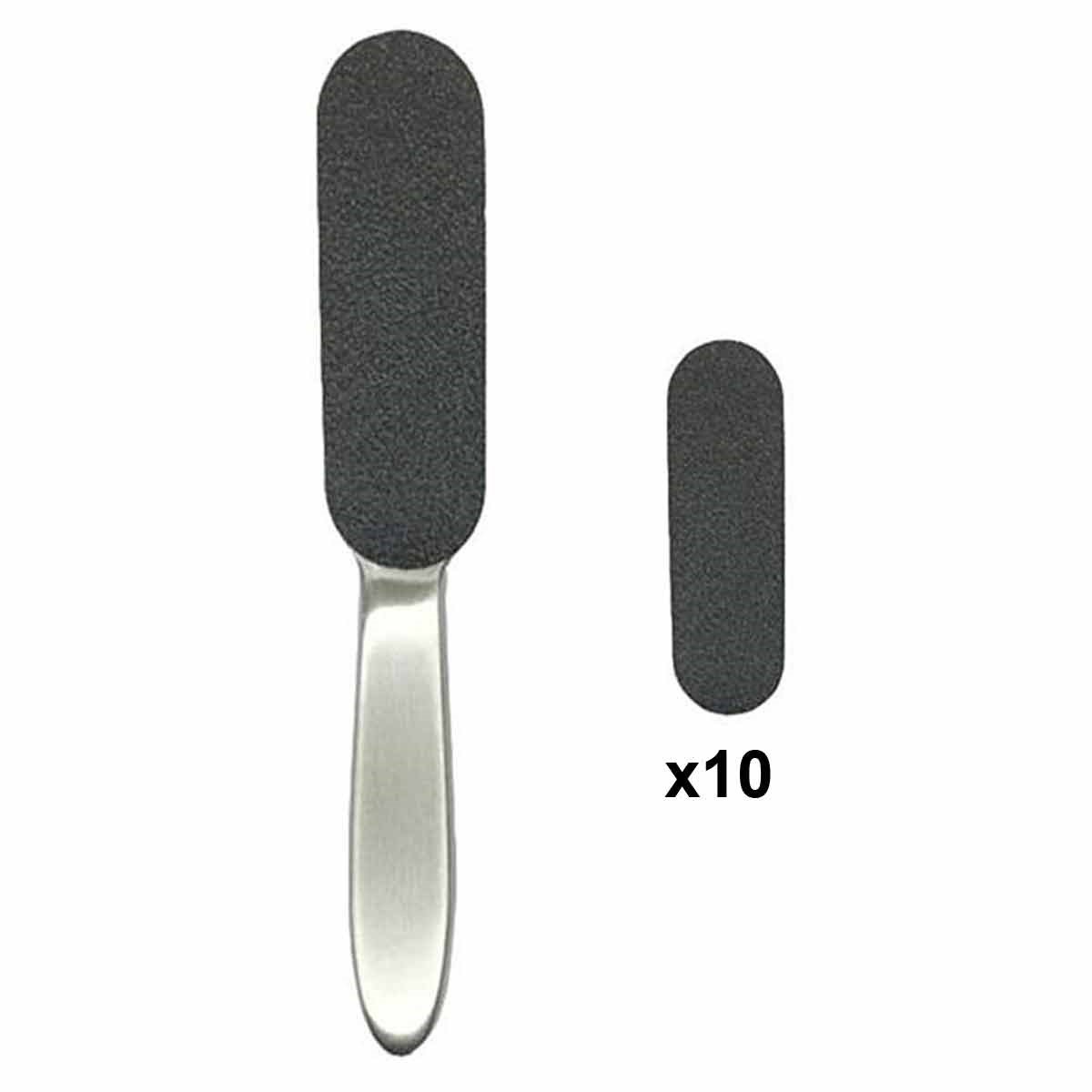 ELLEA NAİL ÇELİK TOPUK TÖRPÜSÜ 10 ADET YEDEK - ELLEA-NAİL-ÇELİK-TOPUK-TÖRPÜSÜ