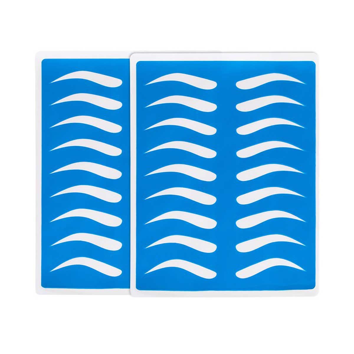 ELLEA NAIL KALICI MAKYAJ EĞİTİM LATEKSİ MAVİ KAŞ ŞEKİLLİ 5 ADET