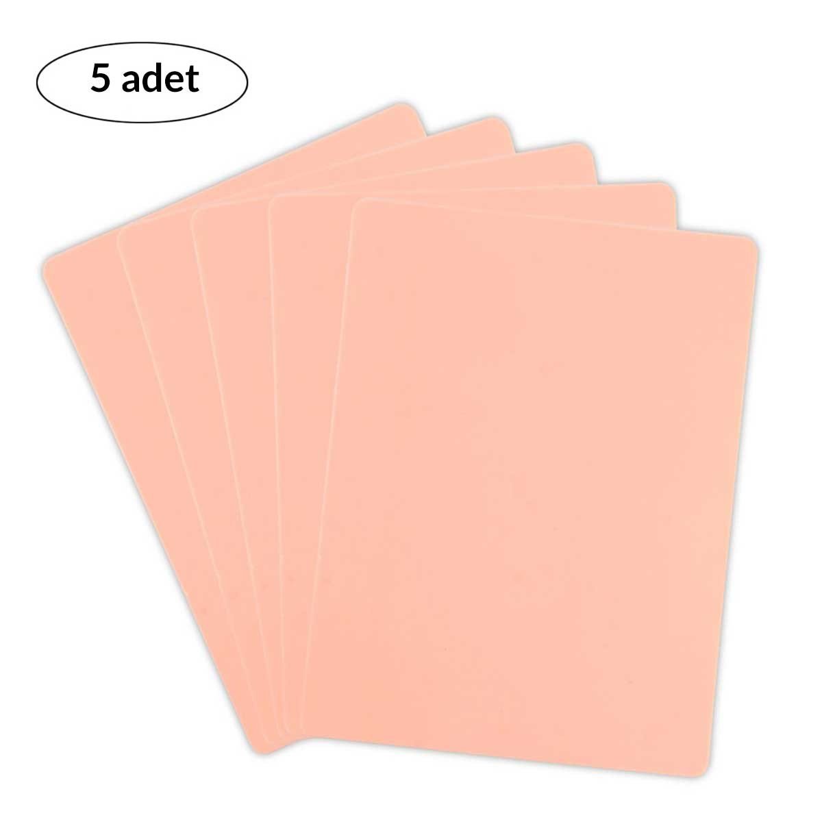 ELLEA NAIL KALICI MAKYAJ LATEKSİ PUDRASIZ 5 ADET