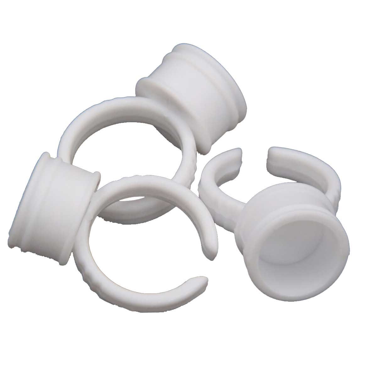 ELLEA NAIL KALICI MAKYAJ VE İPEK KİRPİK YAPIŞTIRICI MEDİUM YÜZÜK 100 ADET