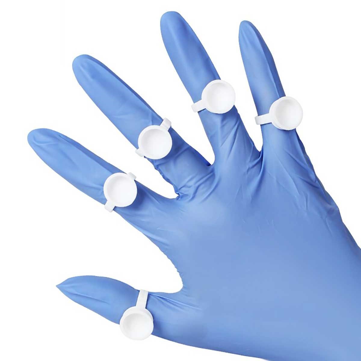 ELLEA NAIL KALICI MAKYAJ VE İPEK KİRPİK YAPIŞTIRICI YÜZÜK 100 ADET