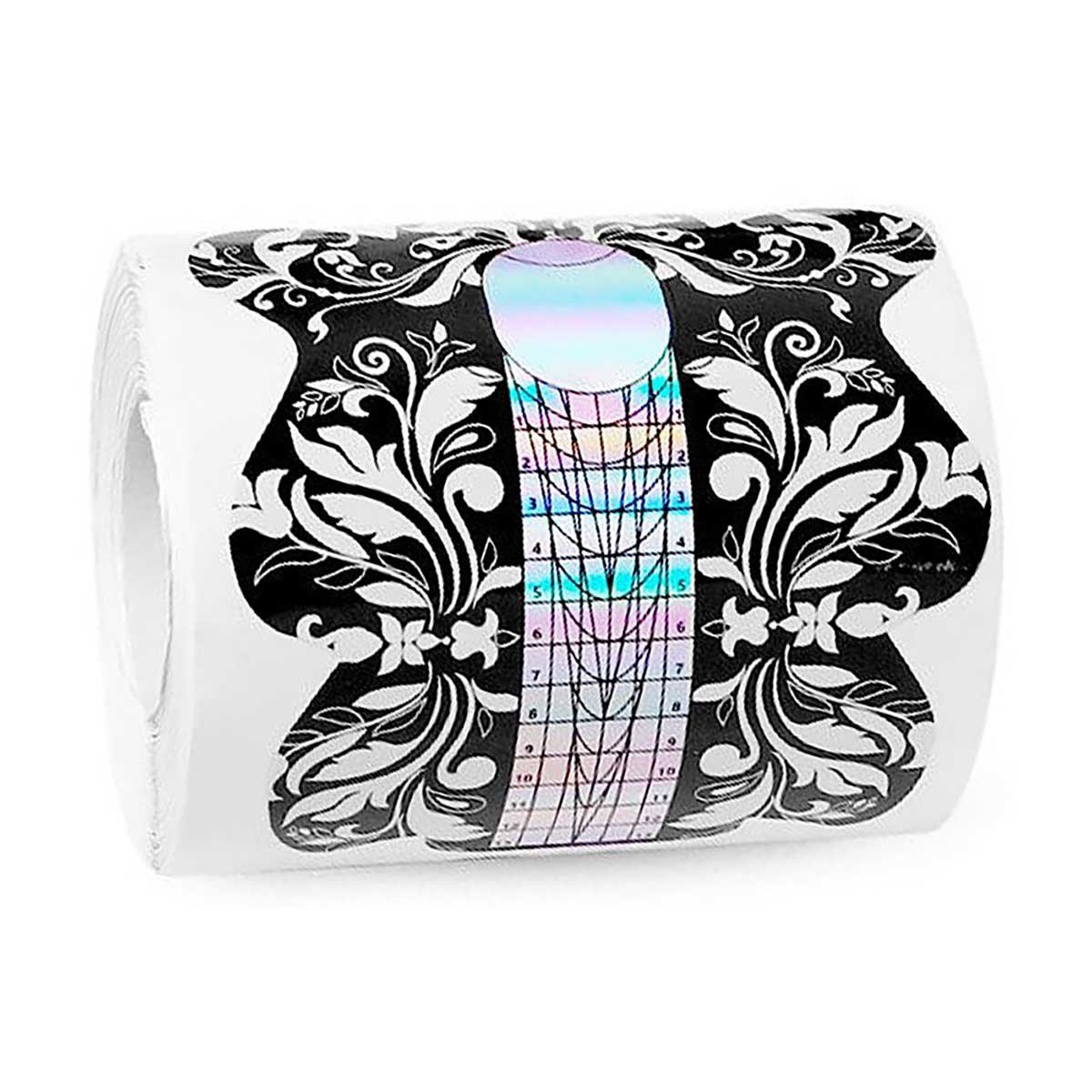 ELLEA NAİL KELEBEK PROTEZ TIRNAK ŞABLONU 500'LÜ REFERANS ÇİZGİLİ ŞABLON