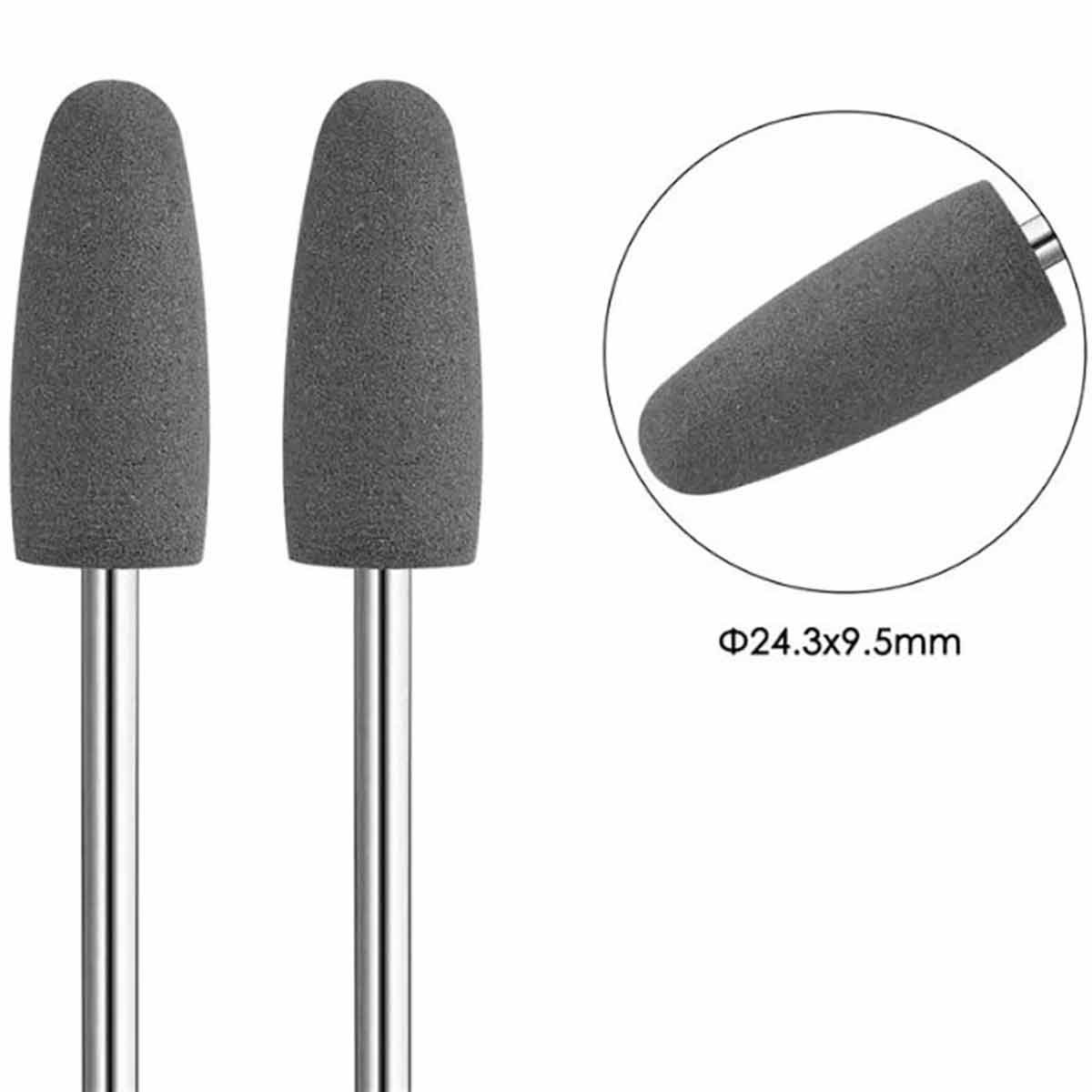 ELLEA NAİL PARLATICI GRİ FREZE UÇ SETİ