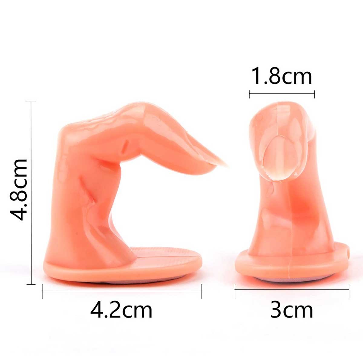 ELLEA NAIL PROTEZ TIRNAK EĞİTİM PARMAĞI 50'Lİ